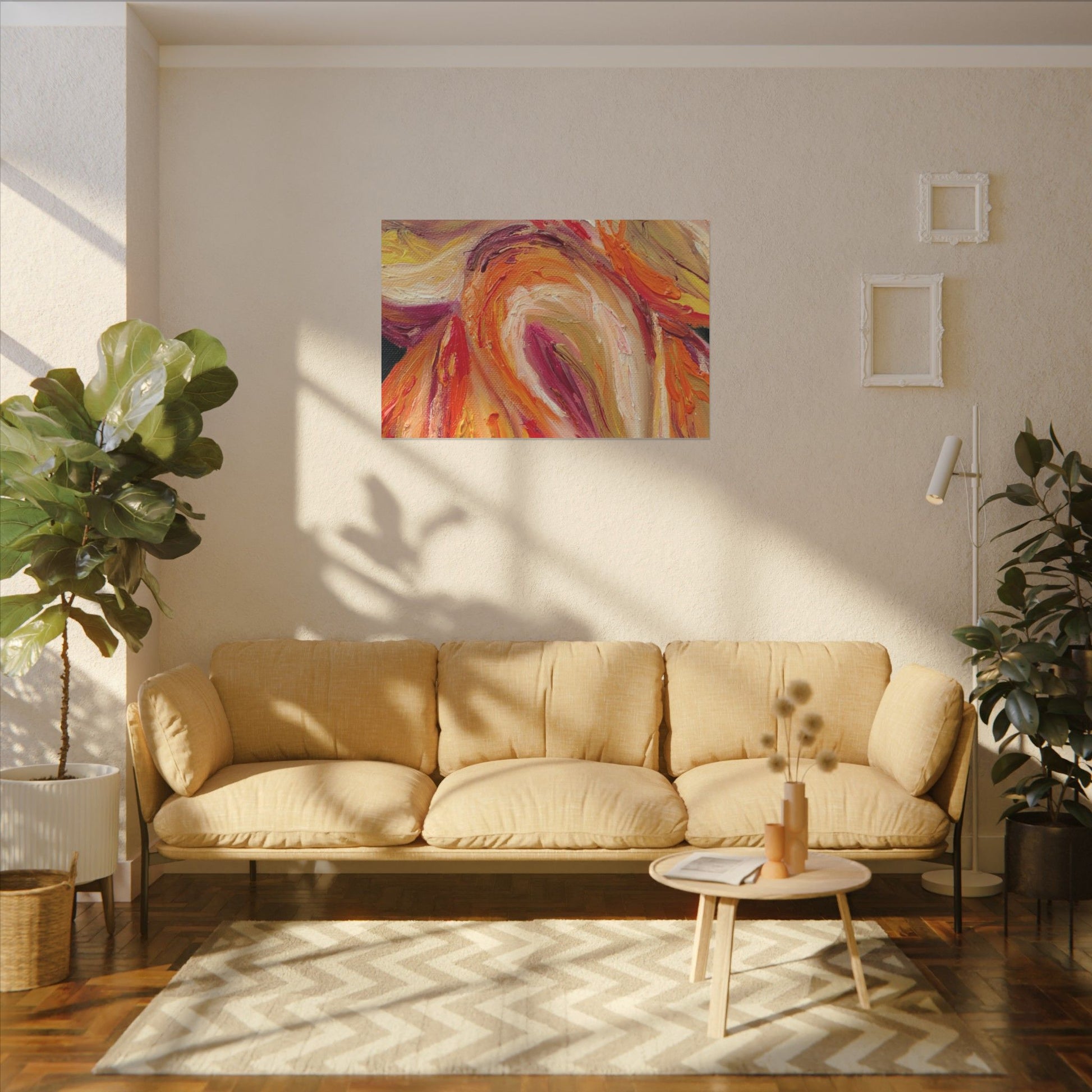 ' A Dramatic Awakening' Canvas