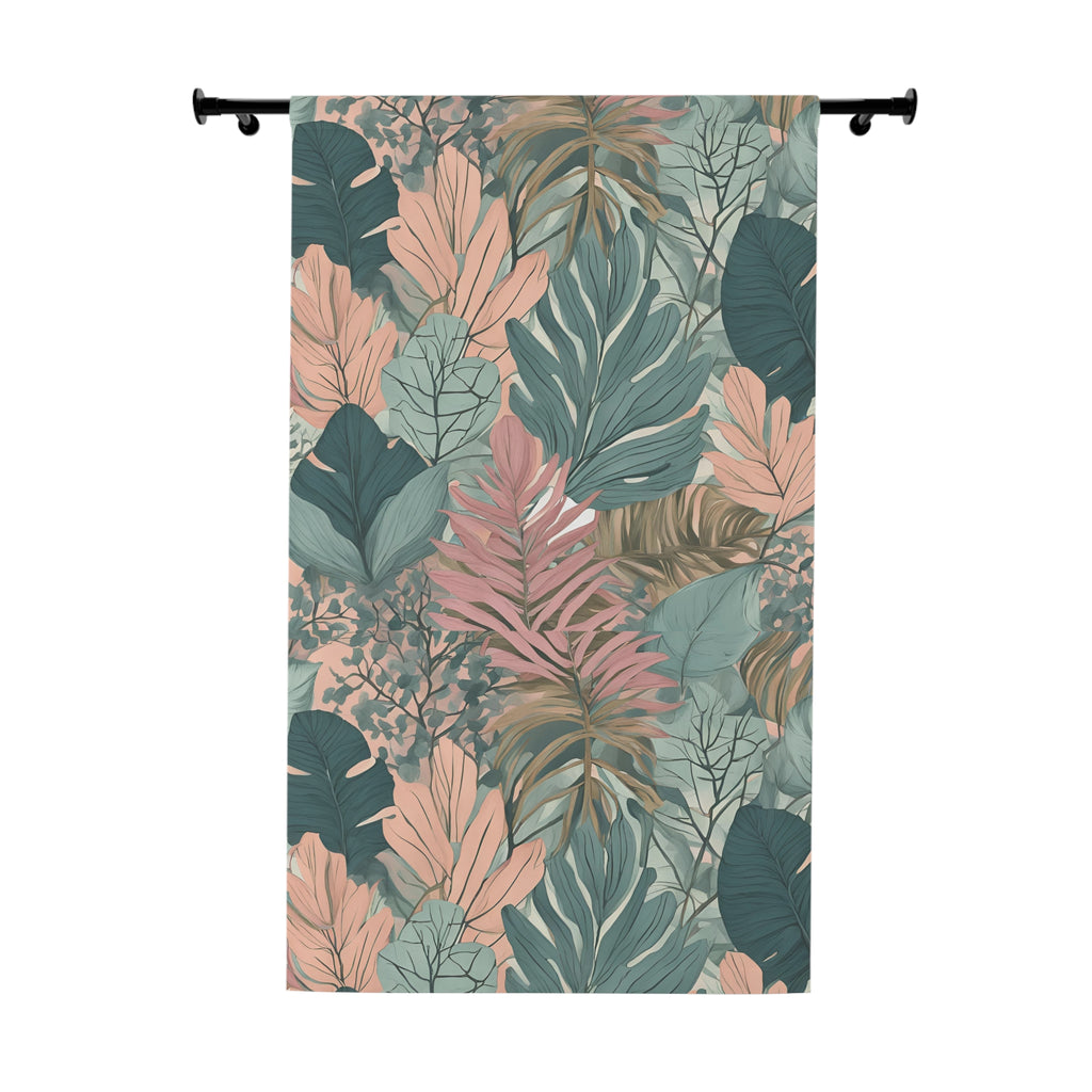 Symphony of Leaves Window Curtains (1 Piece)