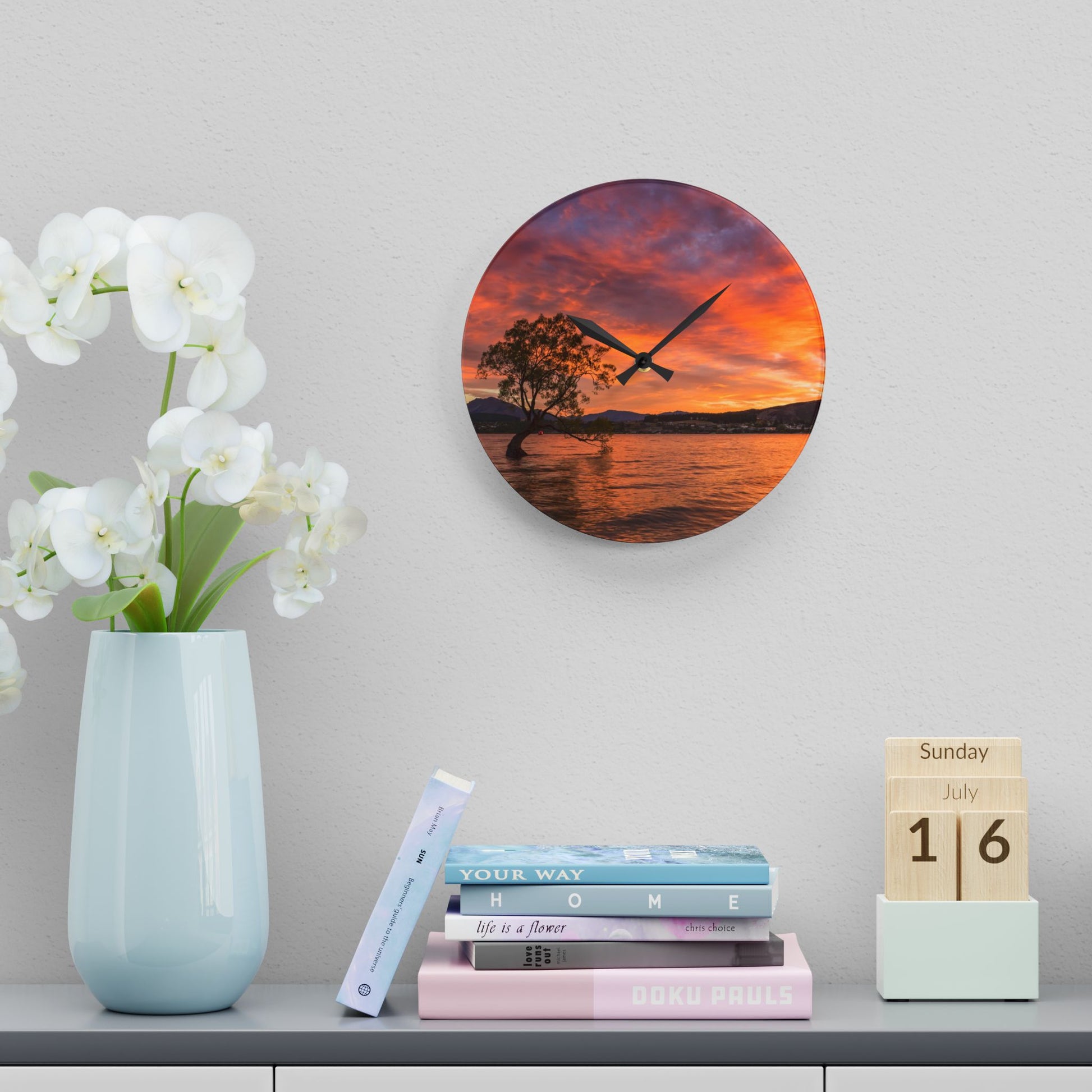 Wanaka Queenstown Wall Clock