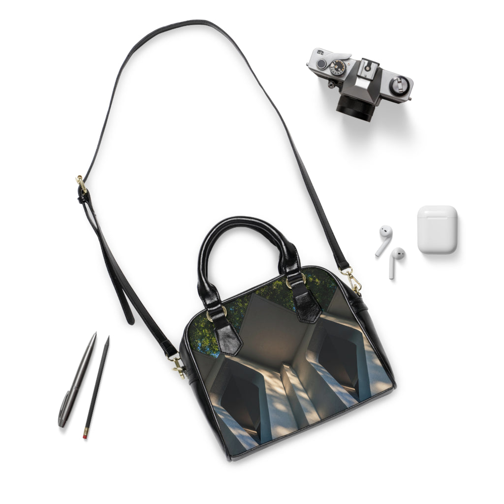 Geometric Corner Hand Bag