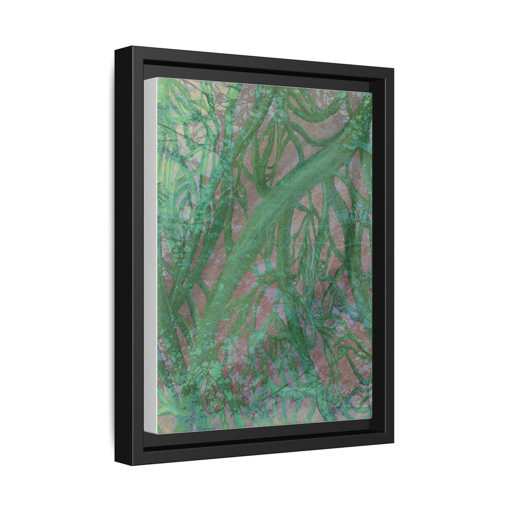 Inner Depths Framed Canvas Art