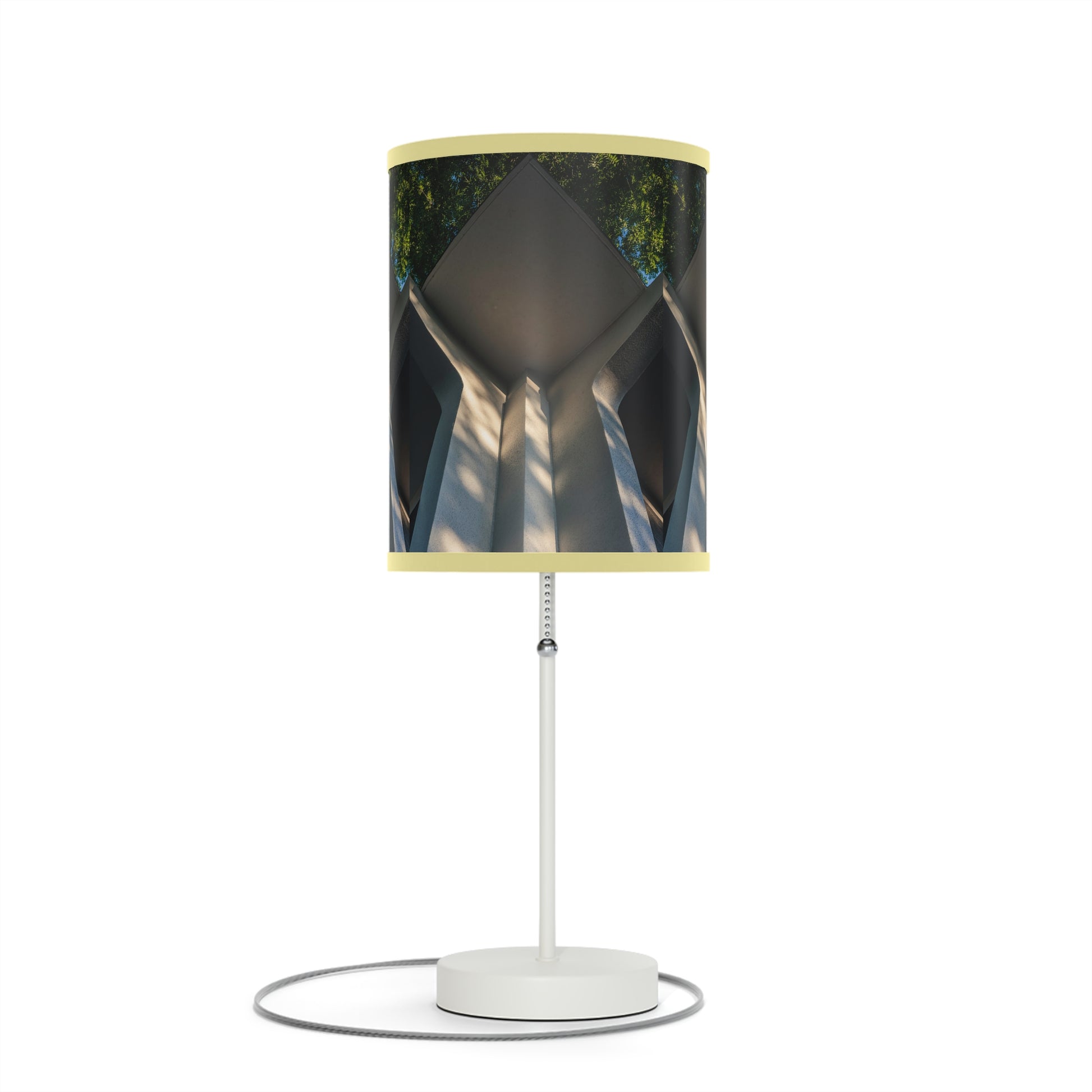 Geometric Corner Table Lamp