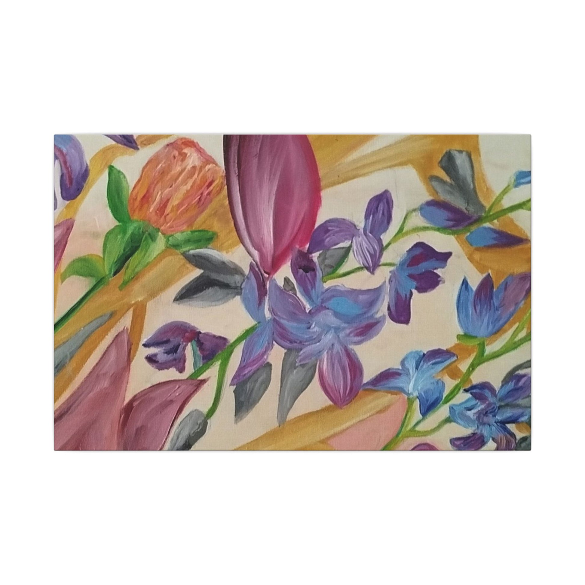 'A Dream of Flowers' Canvas