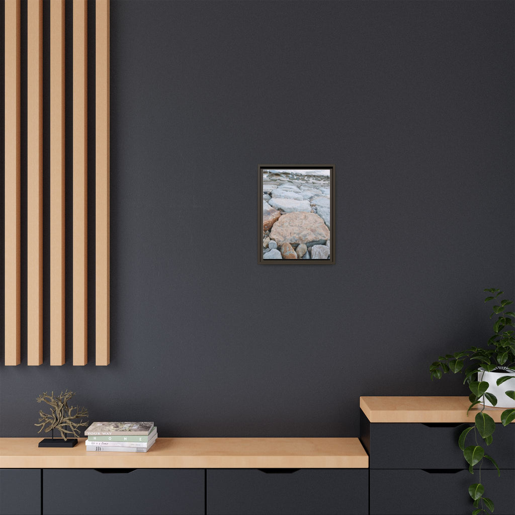 'A Time' Framed Canvas Art