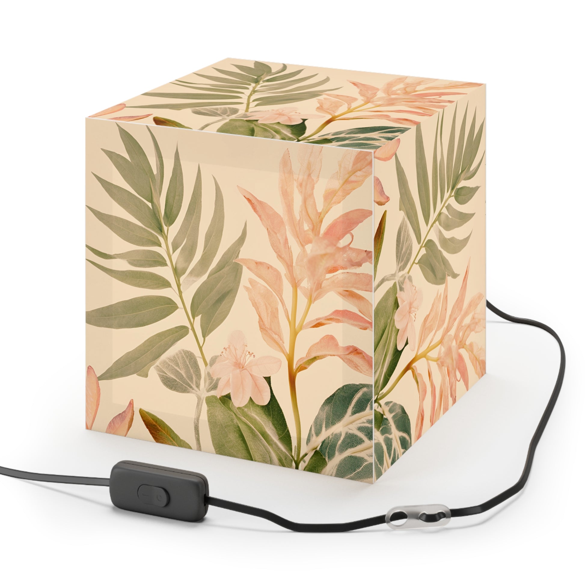 Nature's Aura Light Cube Lamp Box