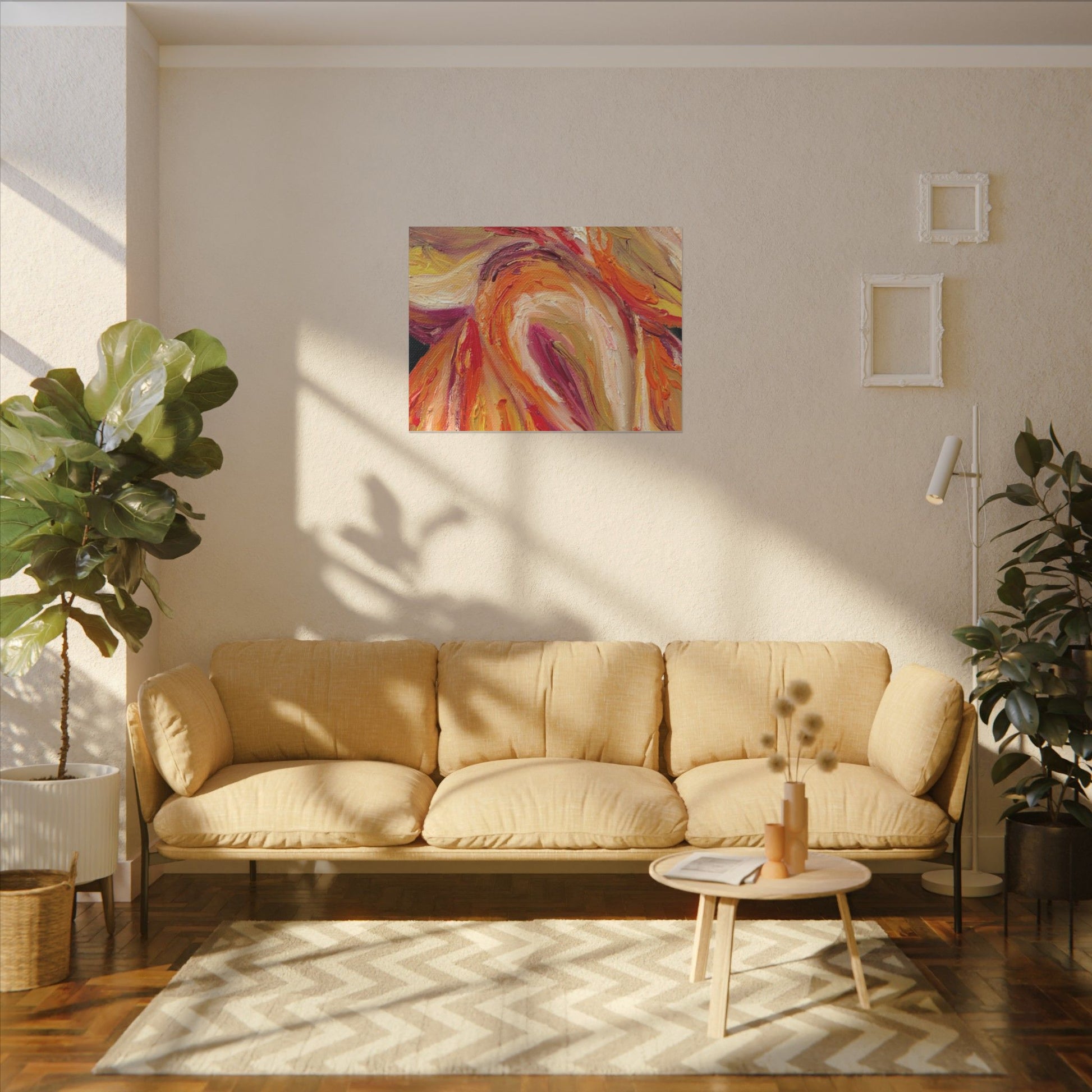 ' A Dramatic Awakening' Canvas