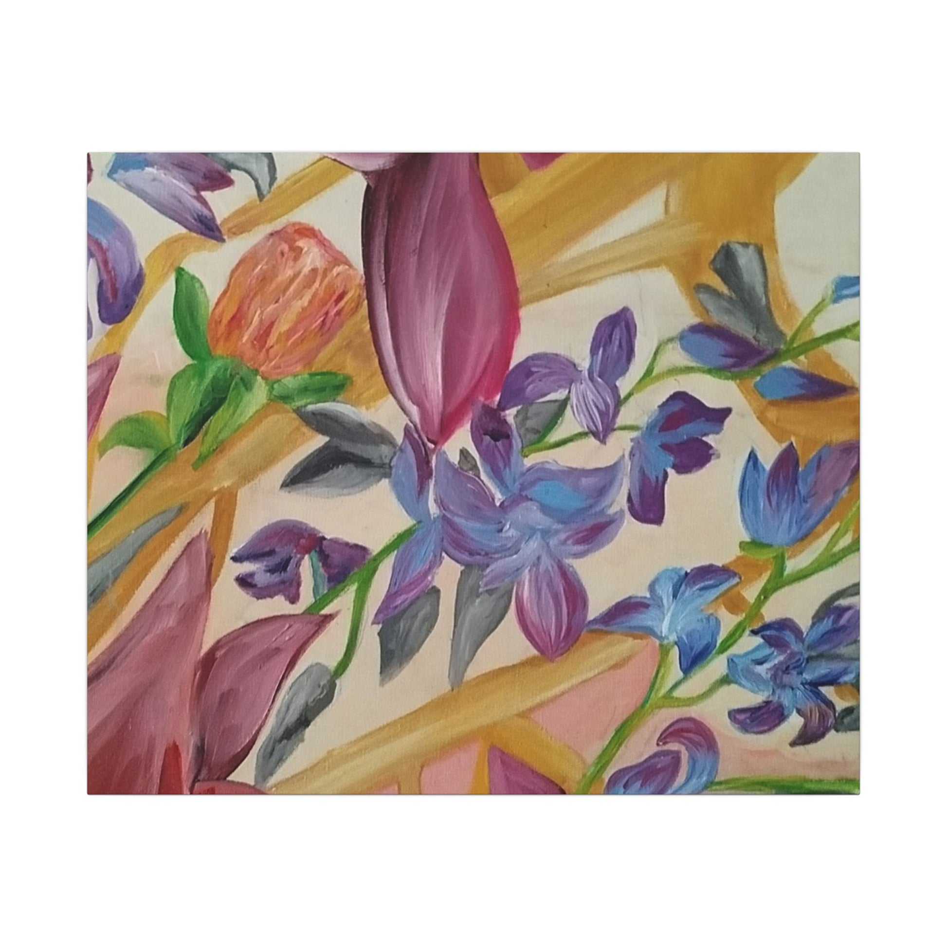 'A Dream of Flowers' Canvas