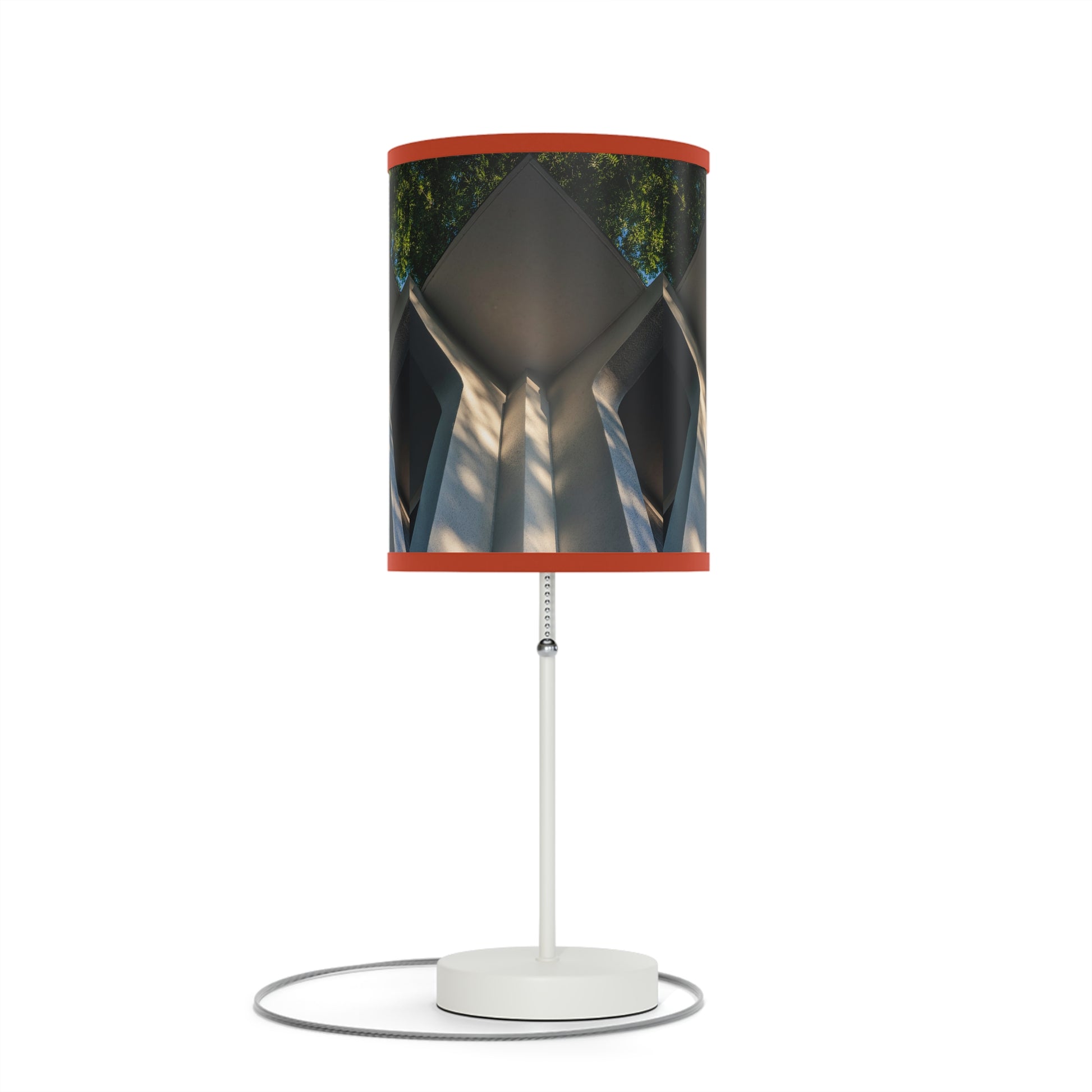 Geometric Corner Table Lamp