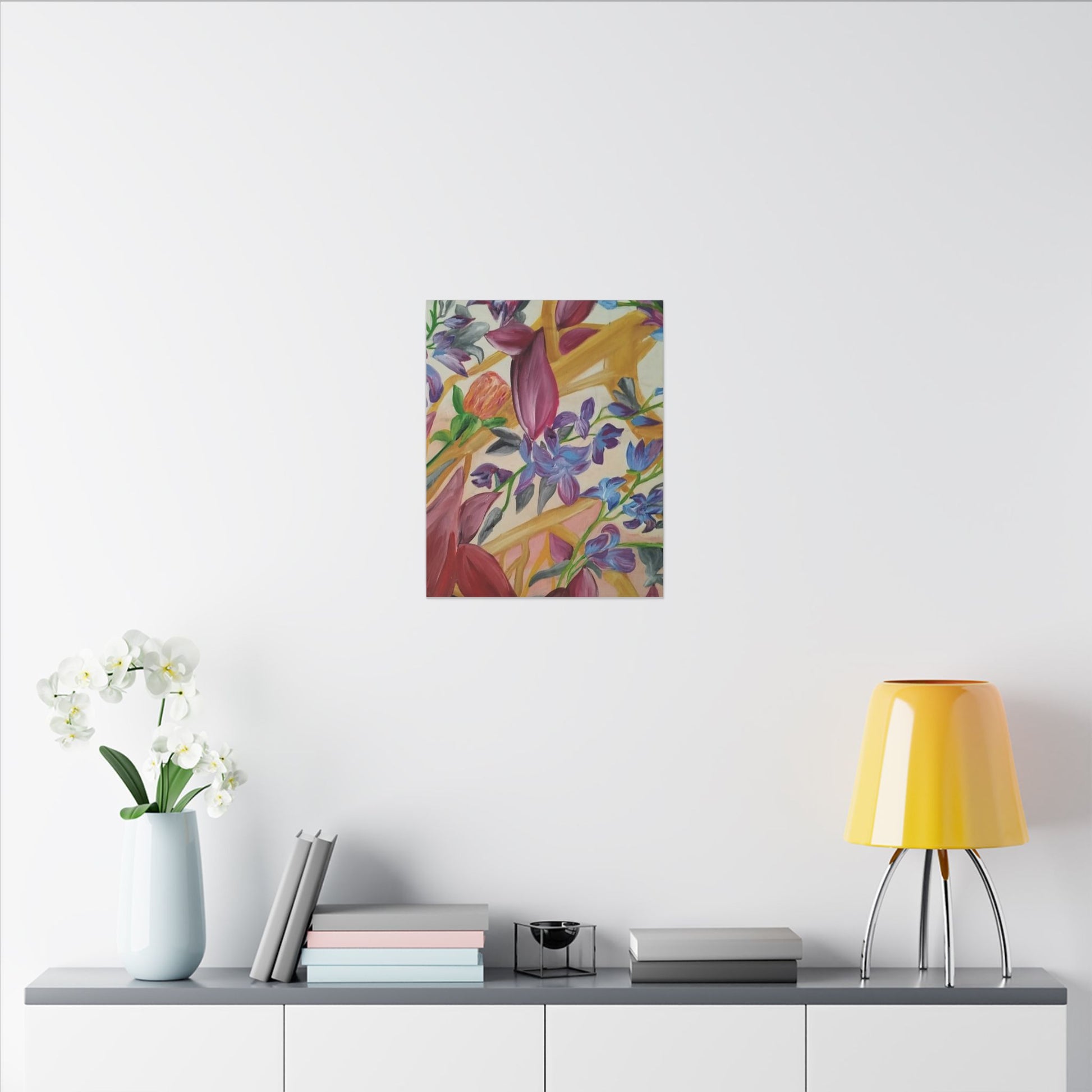 'A Dream of Flowers' Canvas