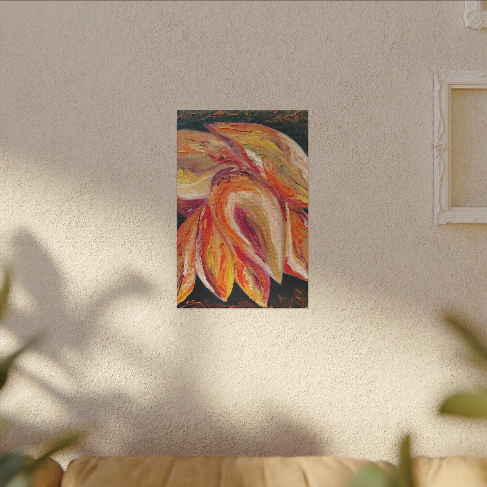 ' A Dramatic Awakening' Canvas