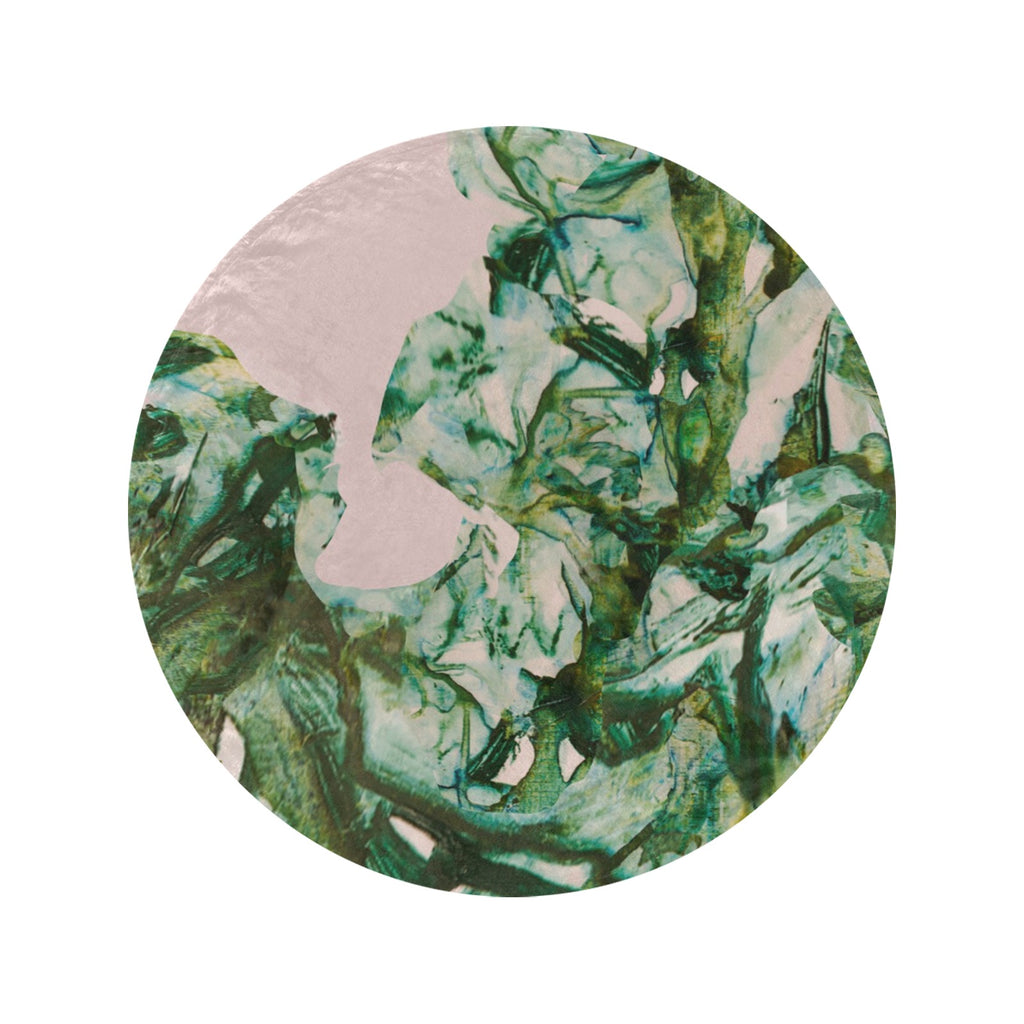 Vegetating by Lu Meng Circular Ultra-Soft Micro Fleece