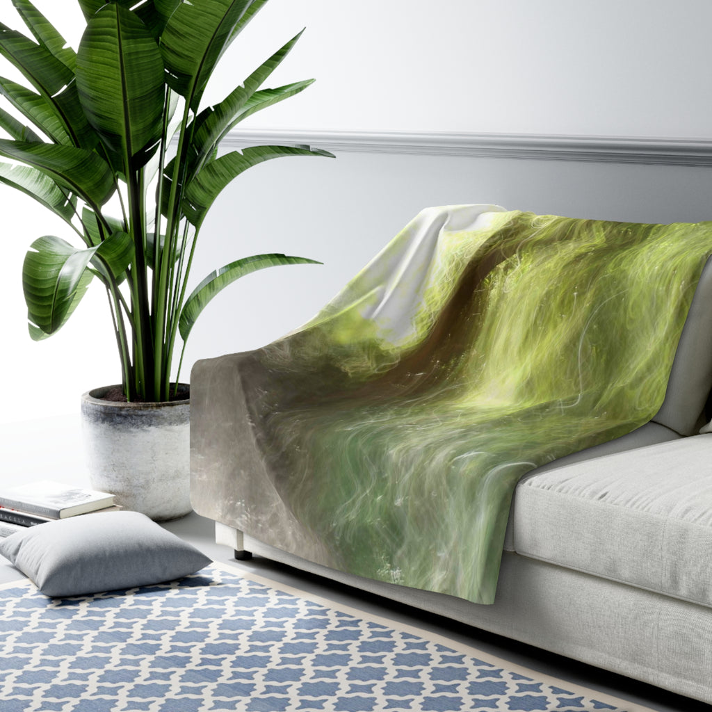 Sage Godrei x Neurodivergent Synergy Sherpa Fleece Blanket