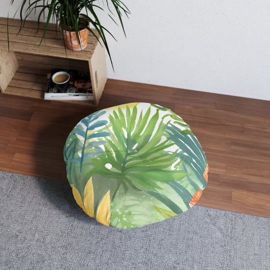 Forest Tufted Floor Pillow