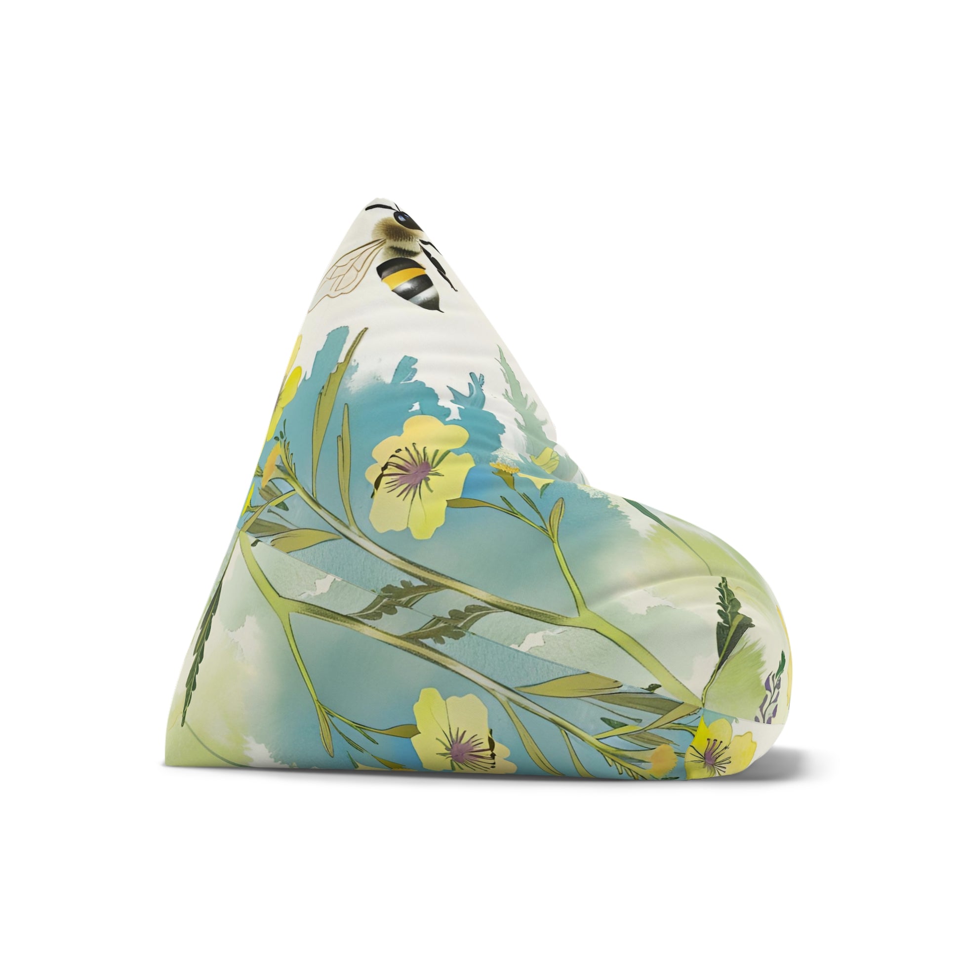 Bee Garden Bean Bag Chair Cover