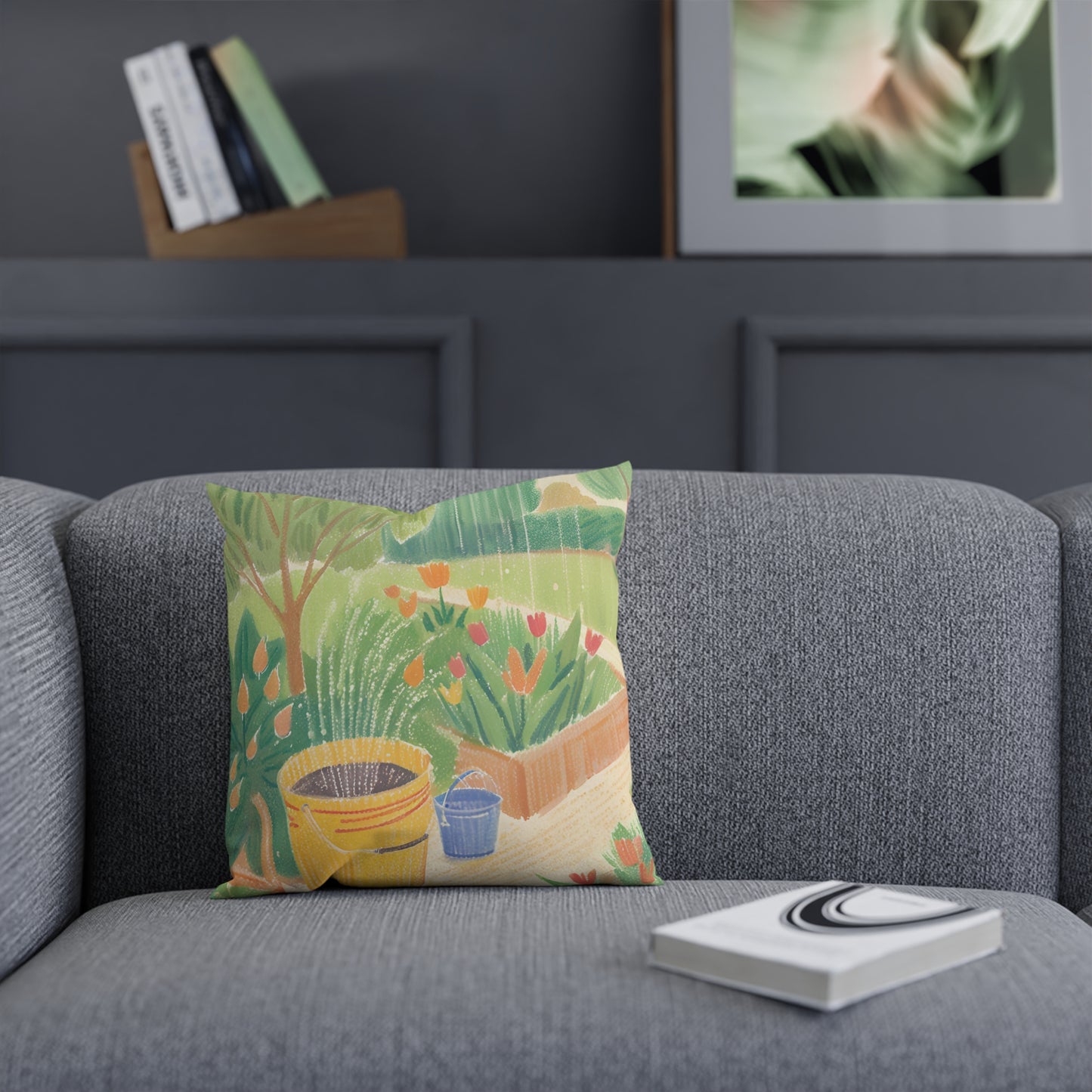 Rain Garden Eco-Friendly Pillow