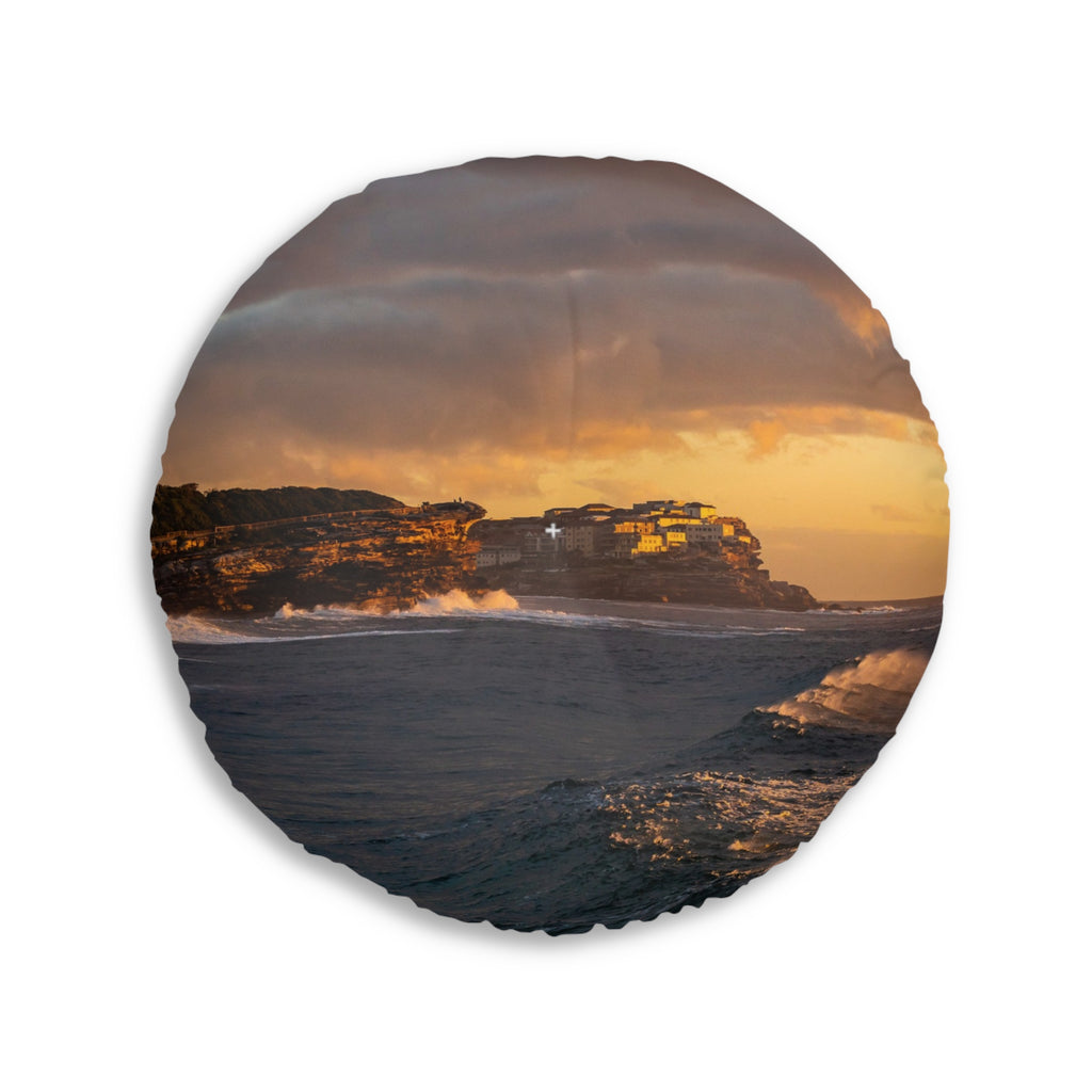 Bronte Surf Tufted Floor Pillow