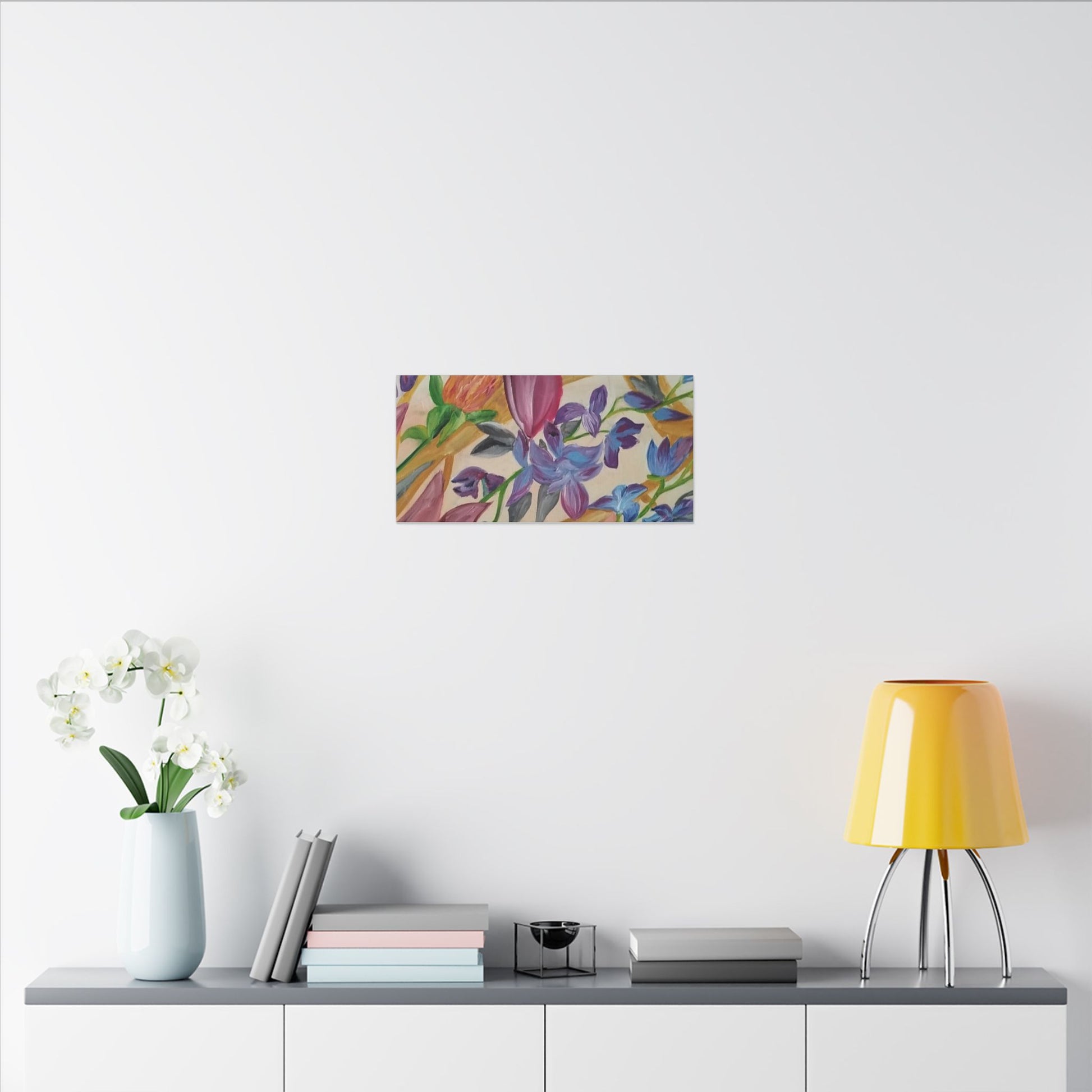 'A Dream of Flowers' Canvas