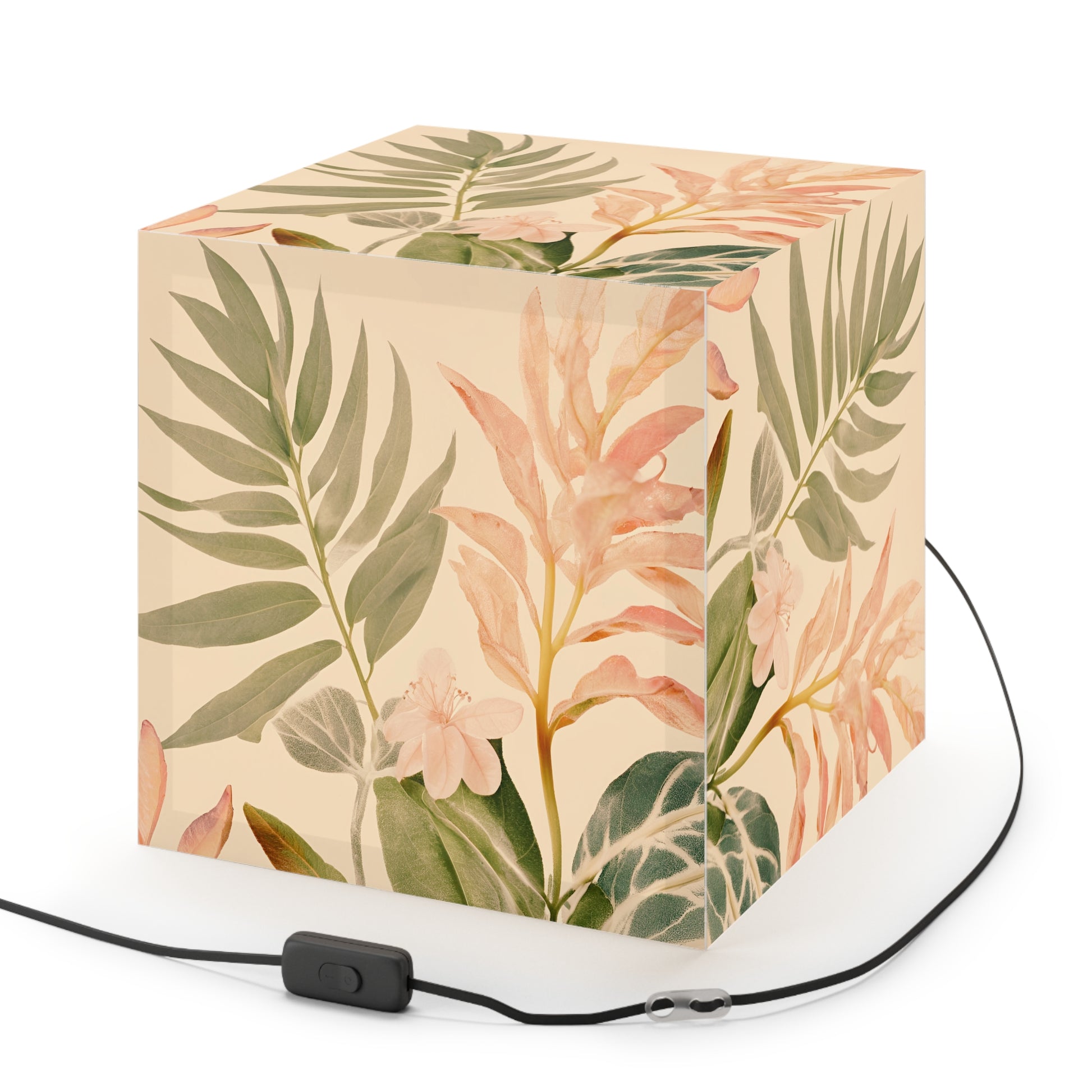 Nature's Aura Light Cube Lamp Box