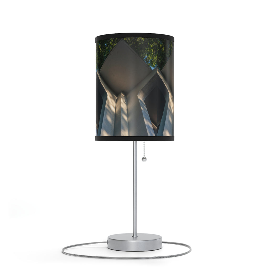 Geometric Corner Table Lamp