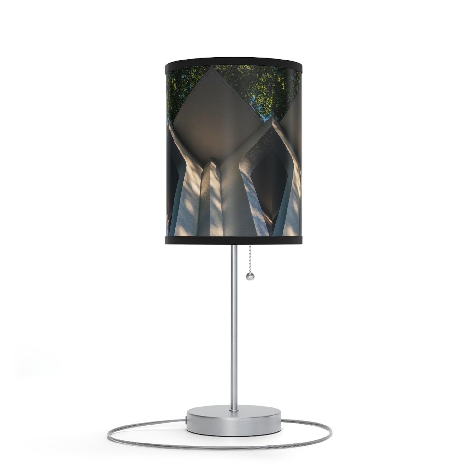 Geometric Corner Table Lamp