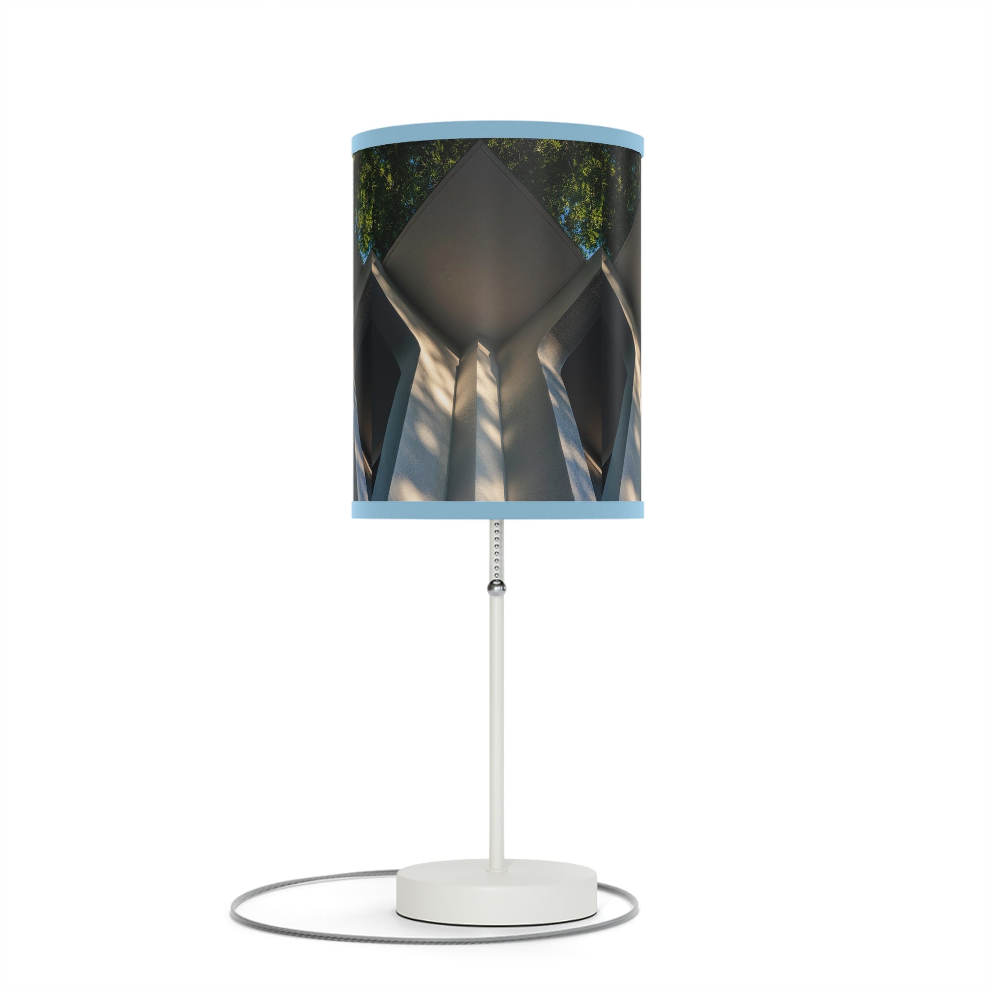 Geometric Corner Table Lamp
