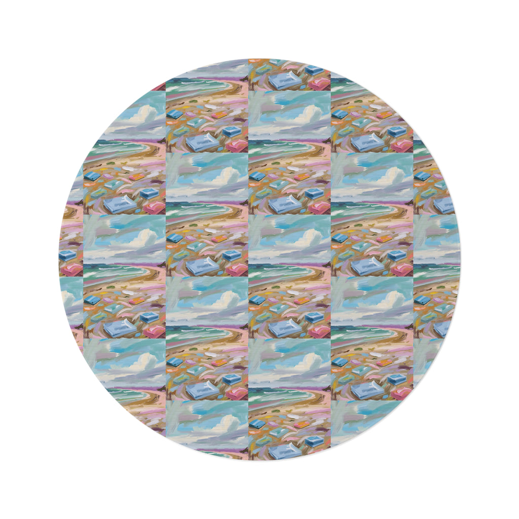 The Beach Round Rug