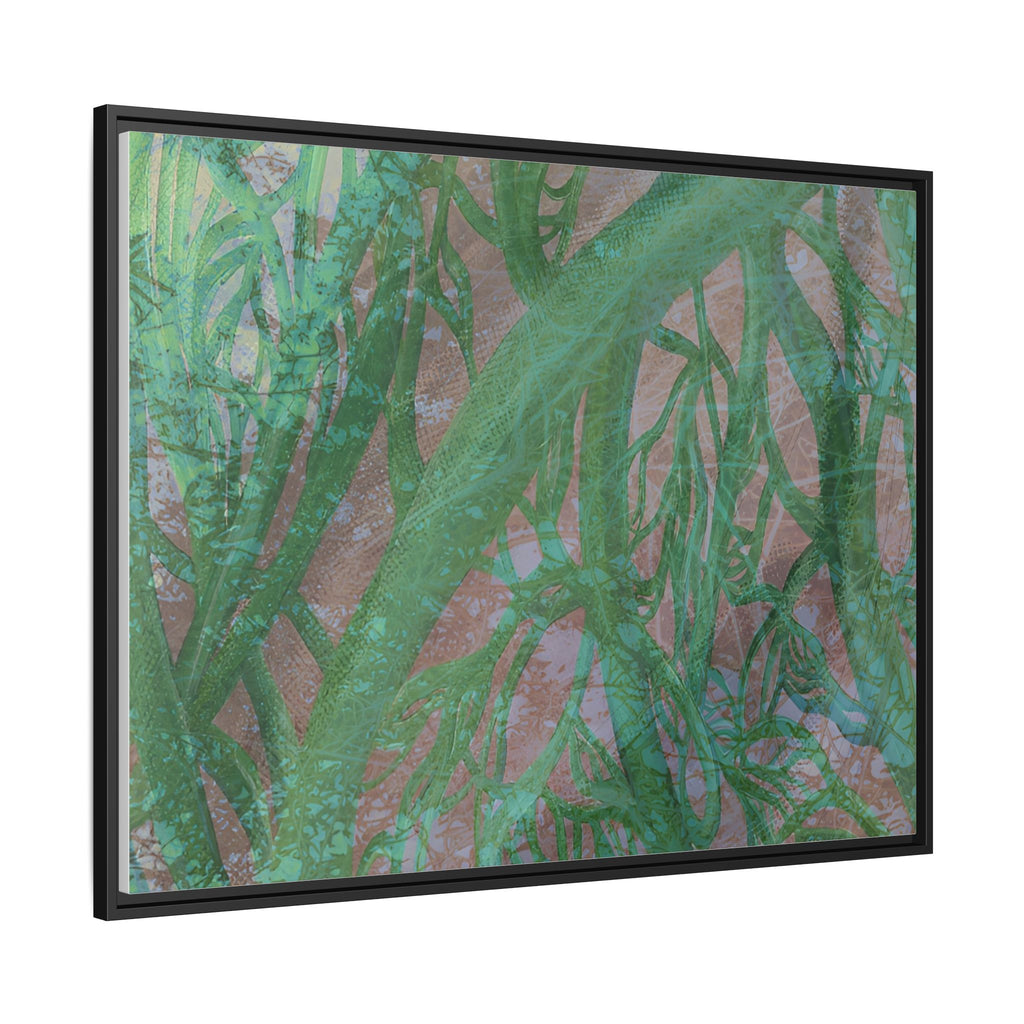 Inner Depths Framed Canvas Art
