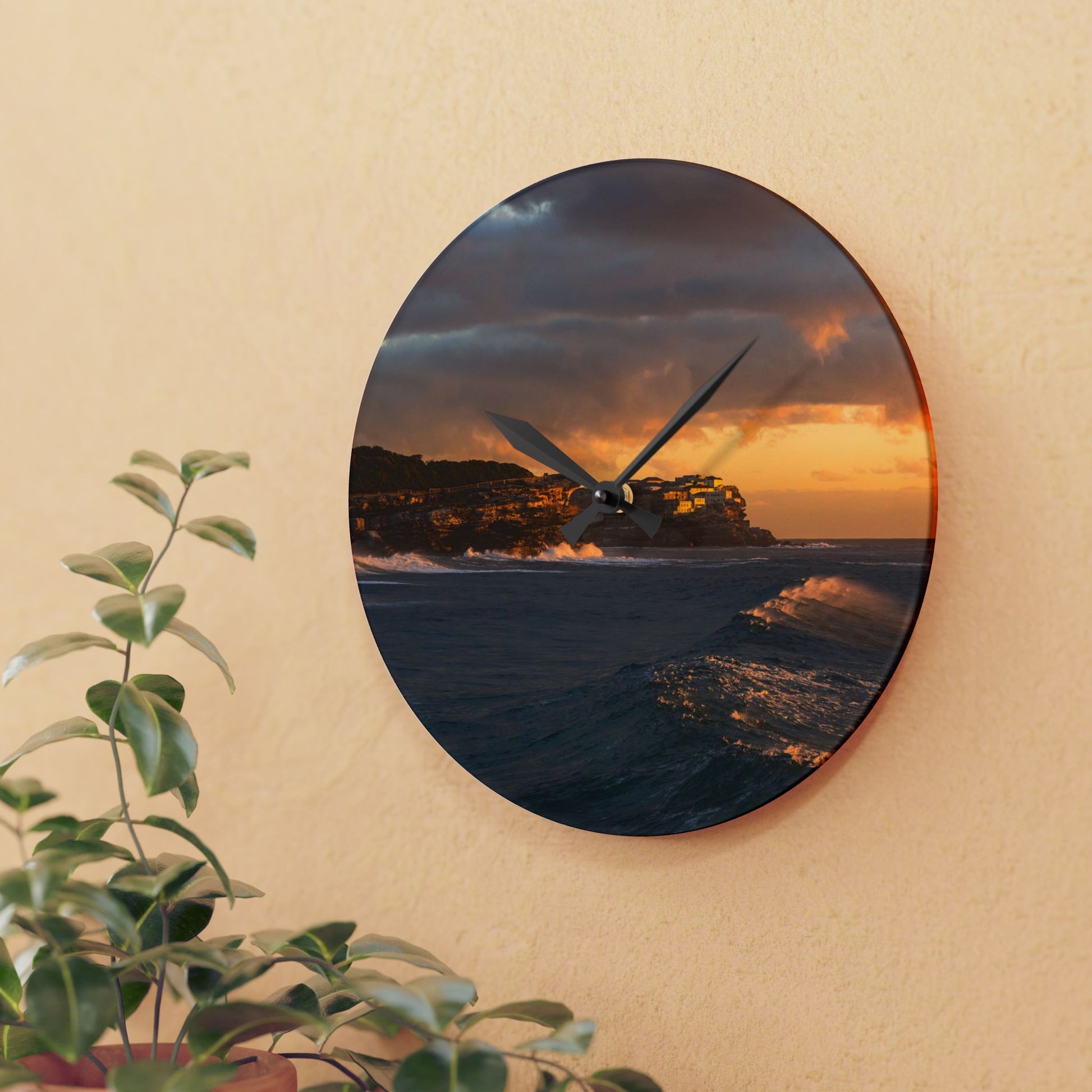 Bronte Surf Wall Clock