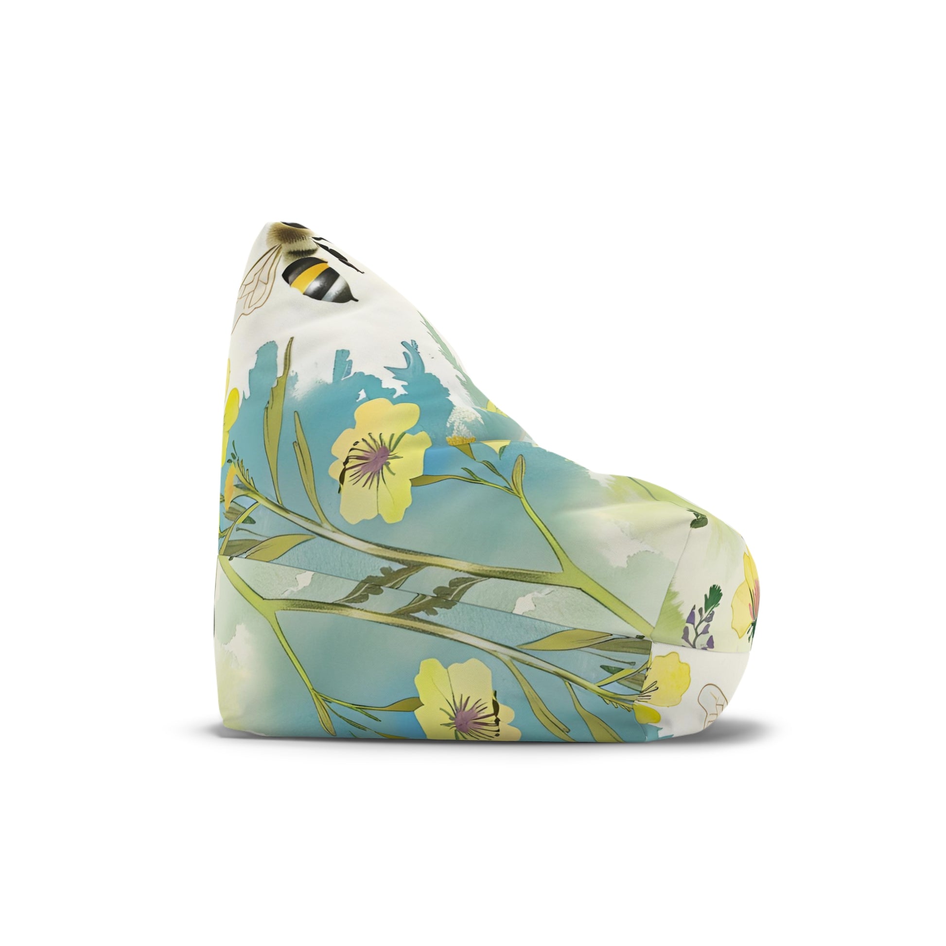 Bee Garden Bean Bag Chair Cover