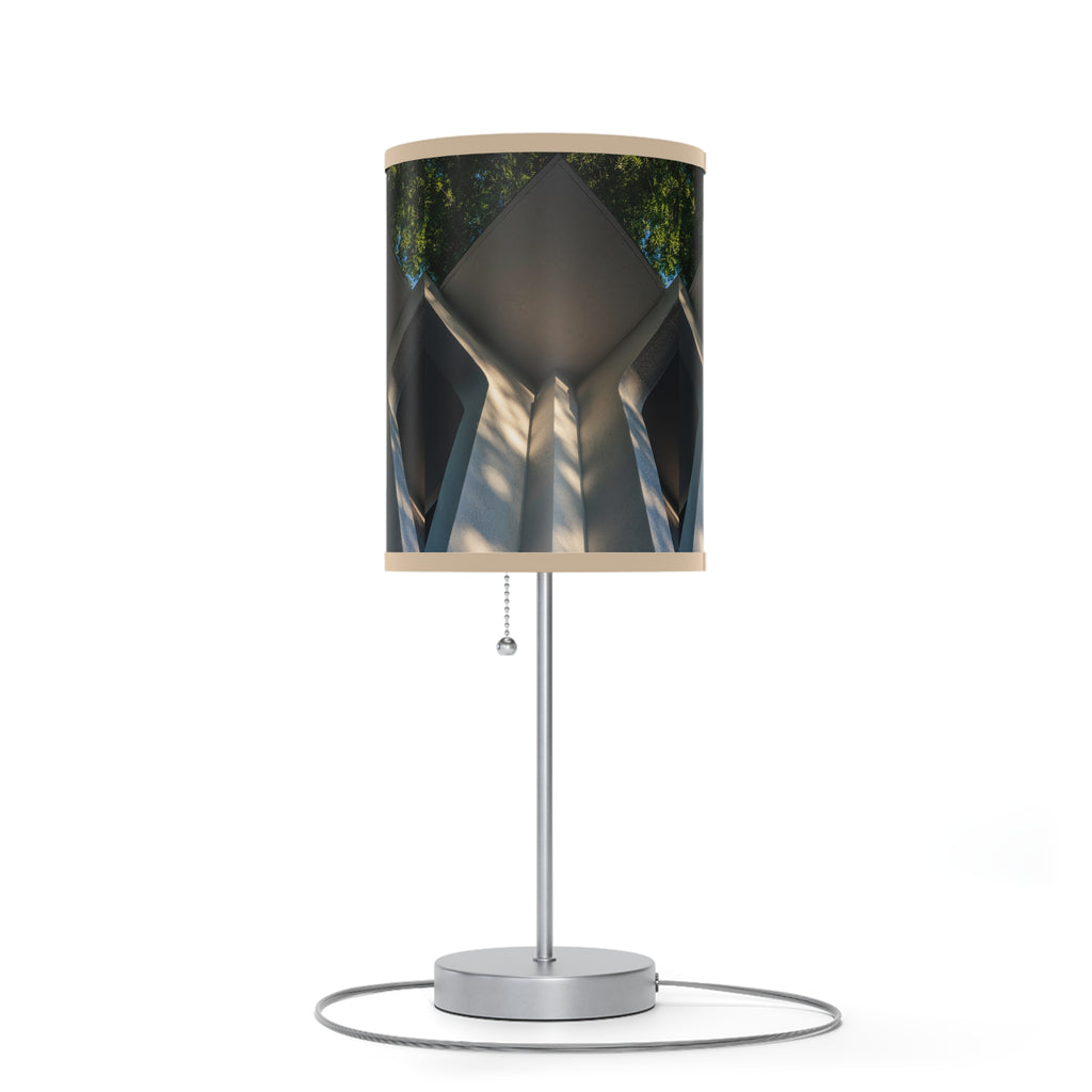 Geometric Corner Table Lamp