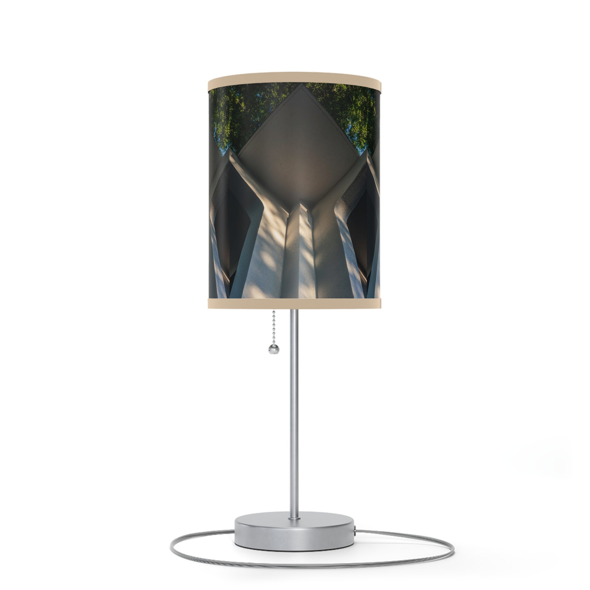 Geometric Corner Table Lamp