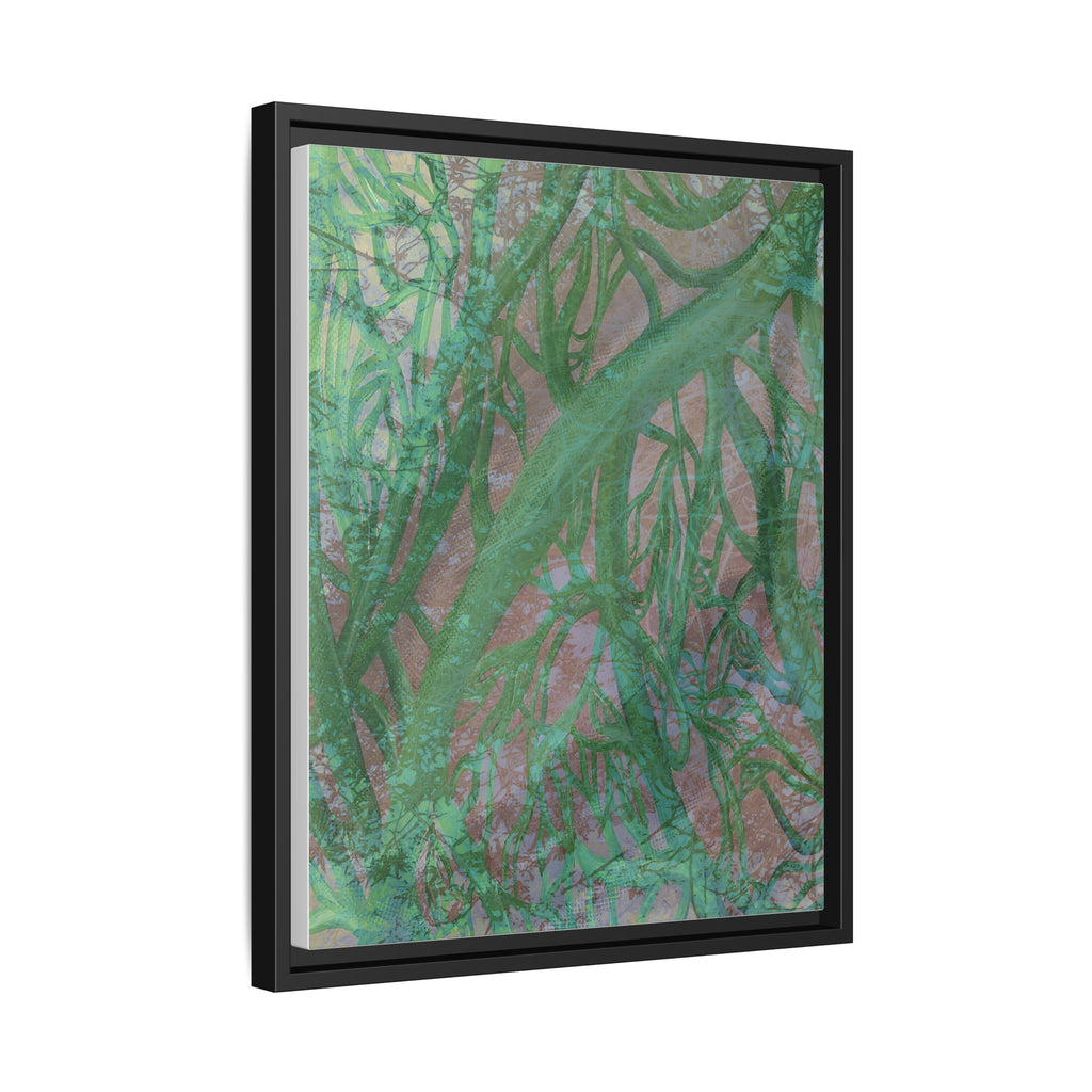 Inner Depths Framed Canvas Art