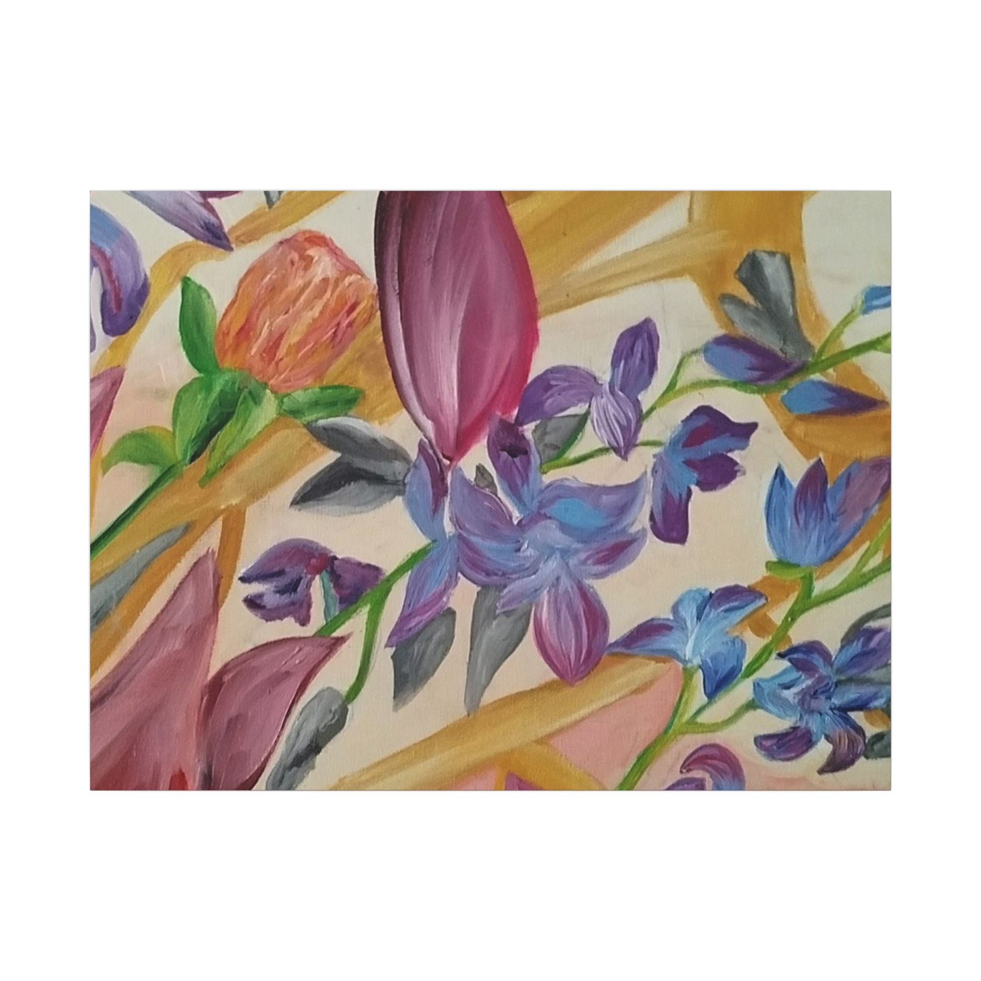 'A Dream of Flowers' Canvas
