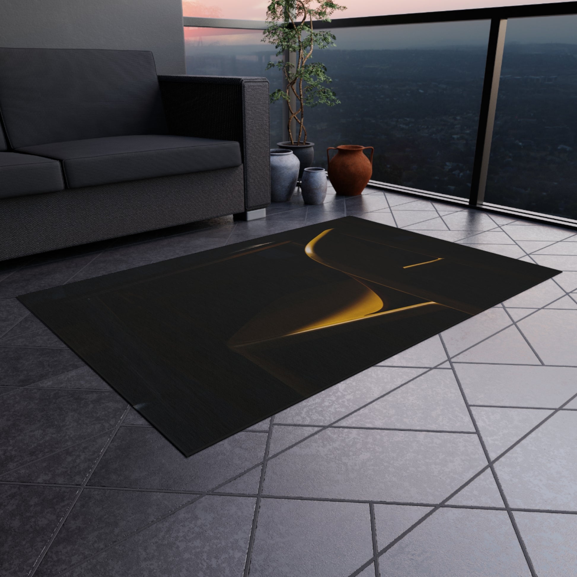 Shadow Chair Outdoor Rug