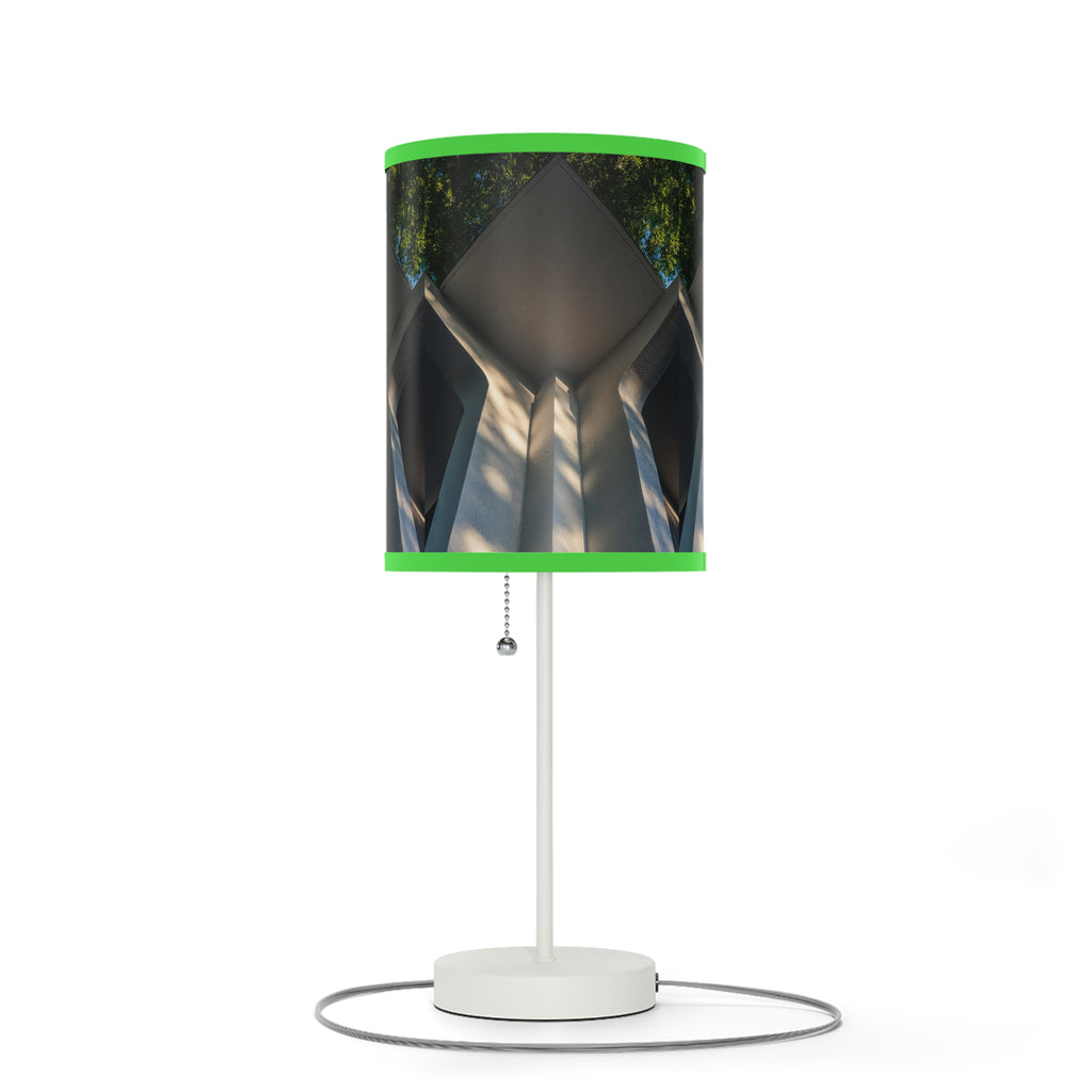 Geometric Corner Table Lamp