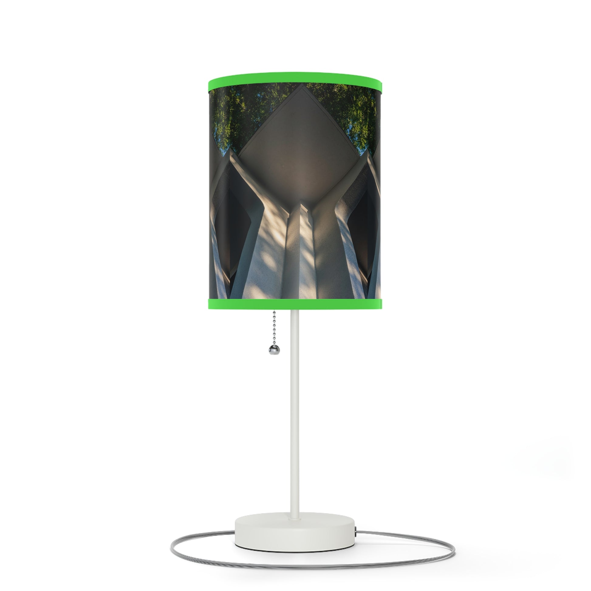 Geometric Corner Table Lamp
