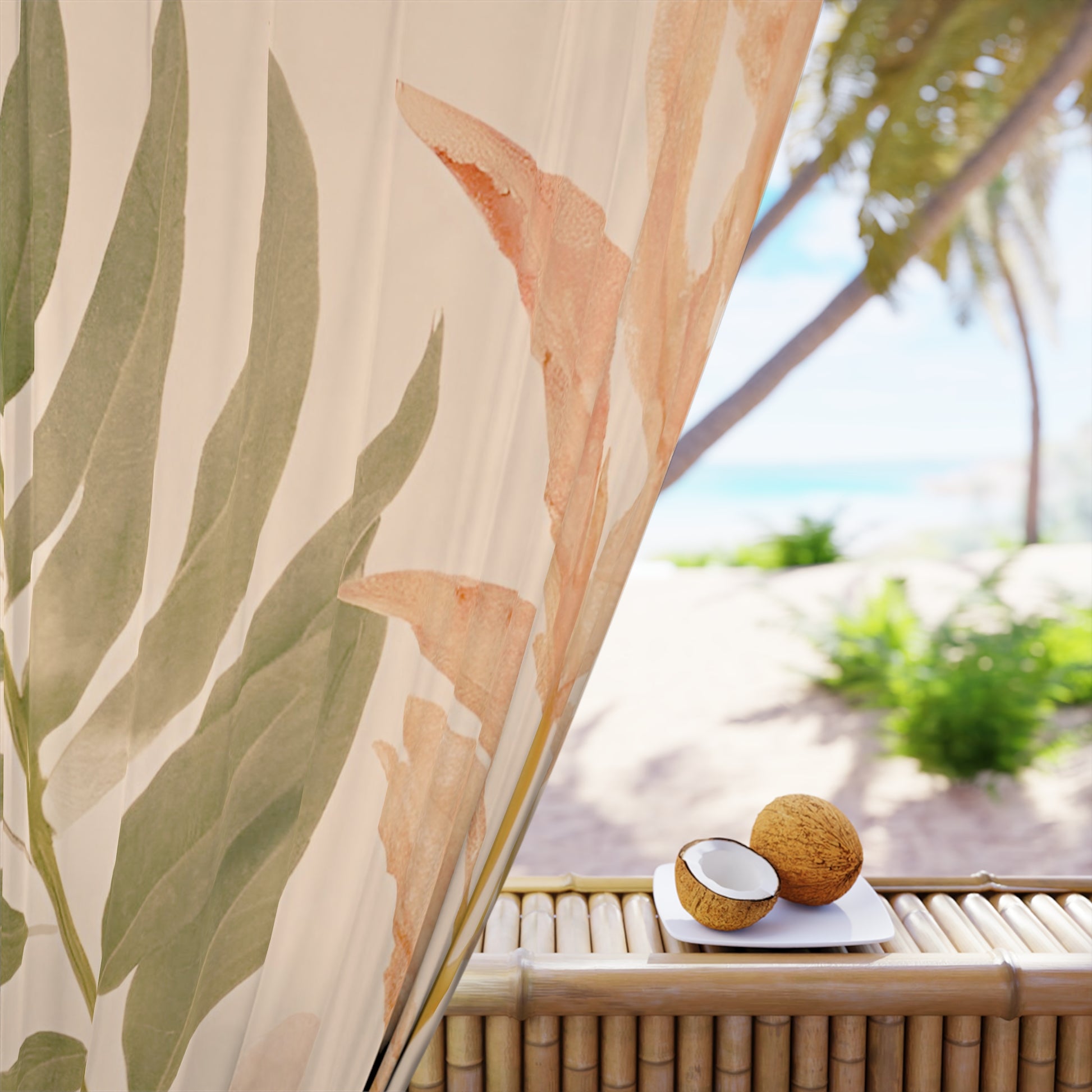 Nature's Aura Window Curtains (1 Piece)