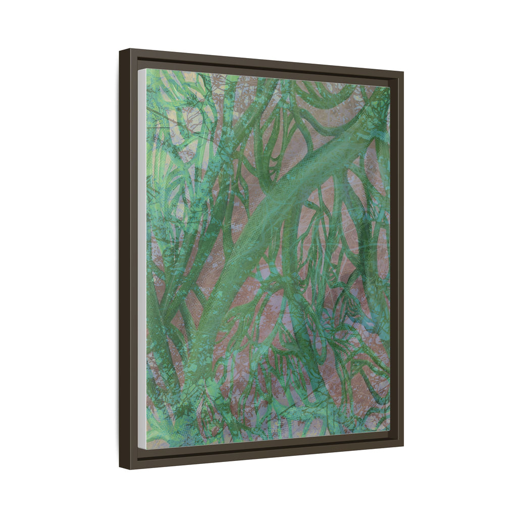 Inner Depths Framed Canvas Art
