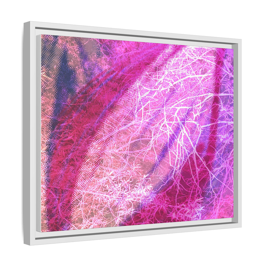 'A Bloom' Framed Canvas Art