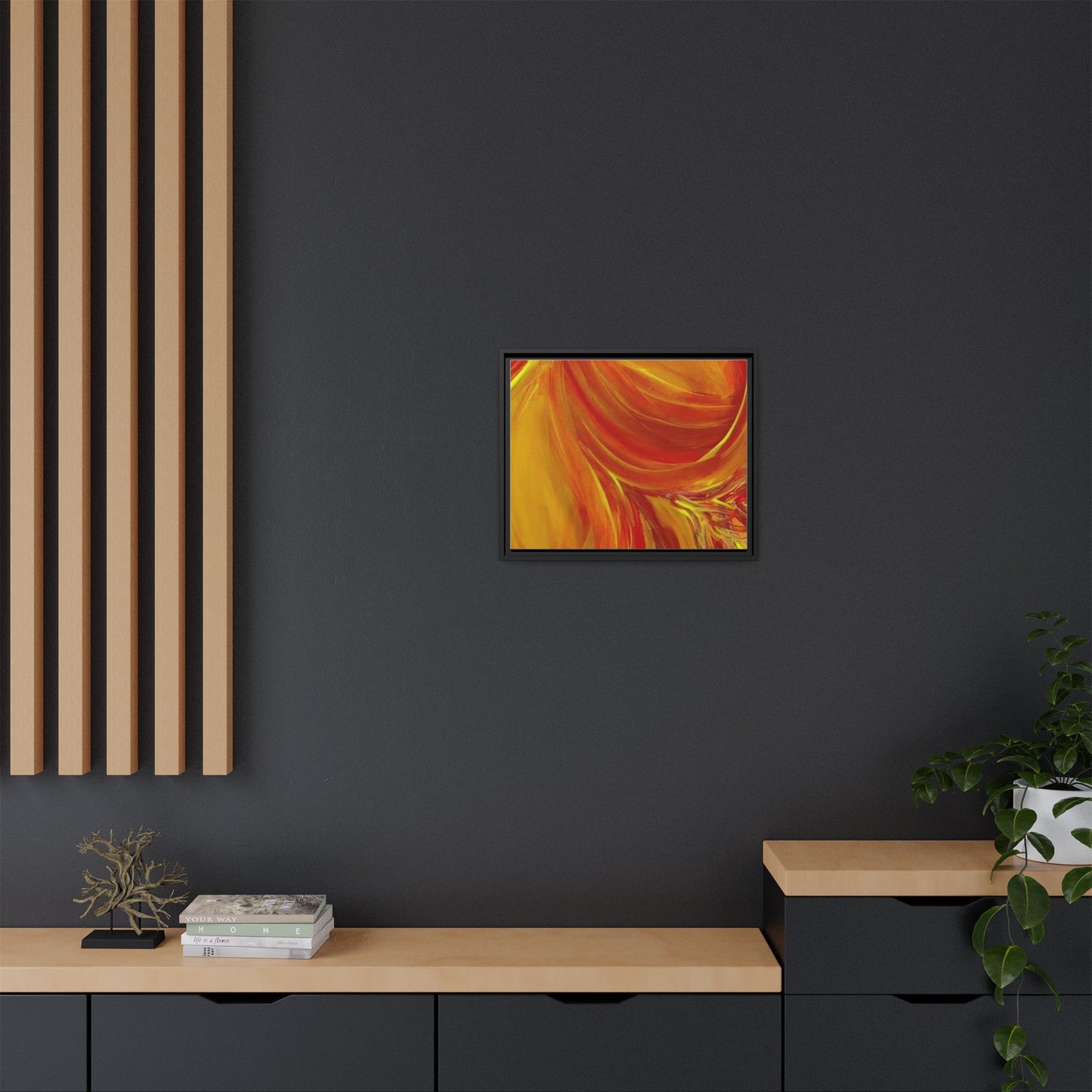 'Autumn' Framed Canvas Art
