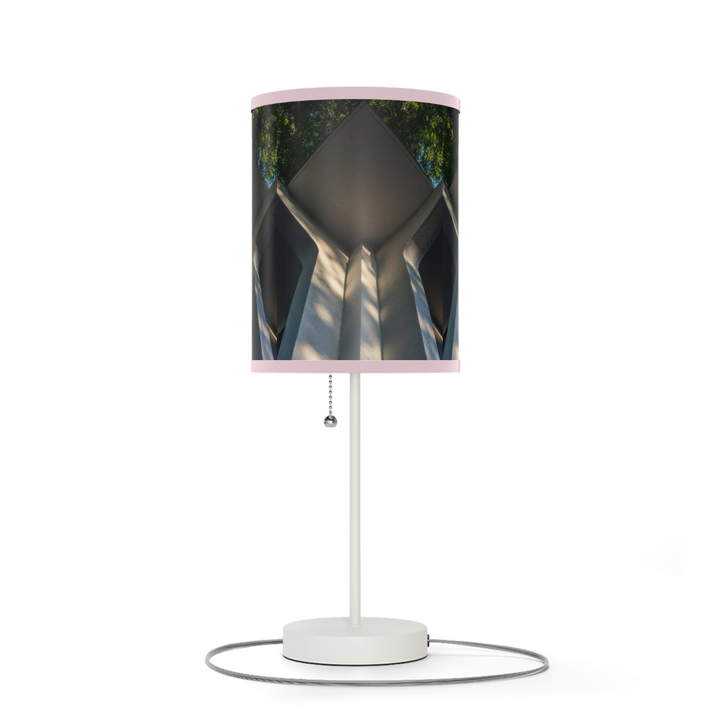 Geometric Corner Table Lamp