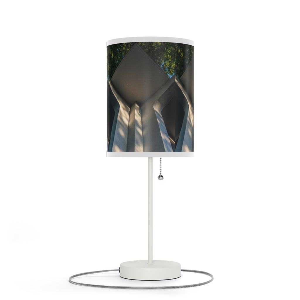 Geometric Corner Table Lamp