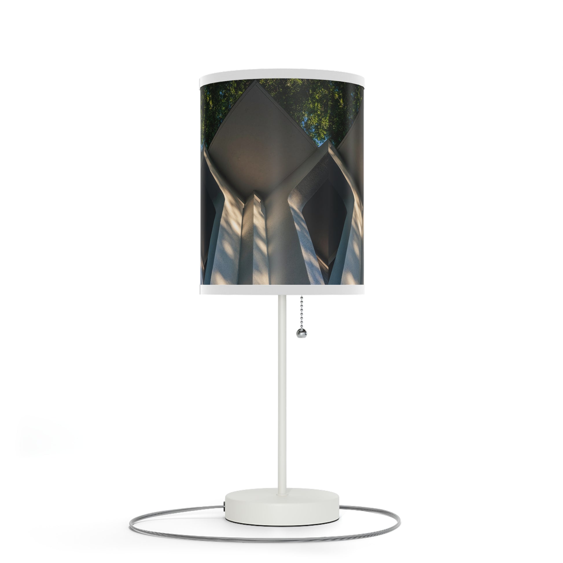 Geometric Corner Table Lamp