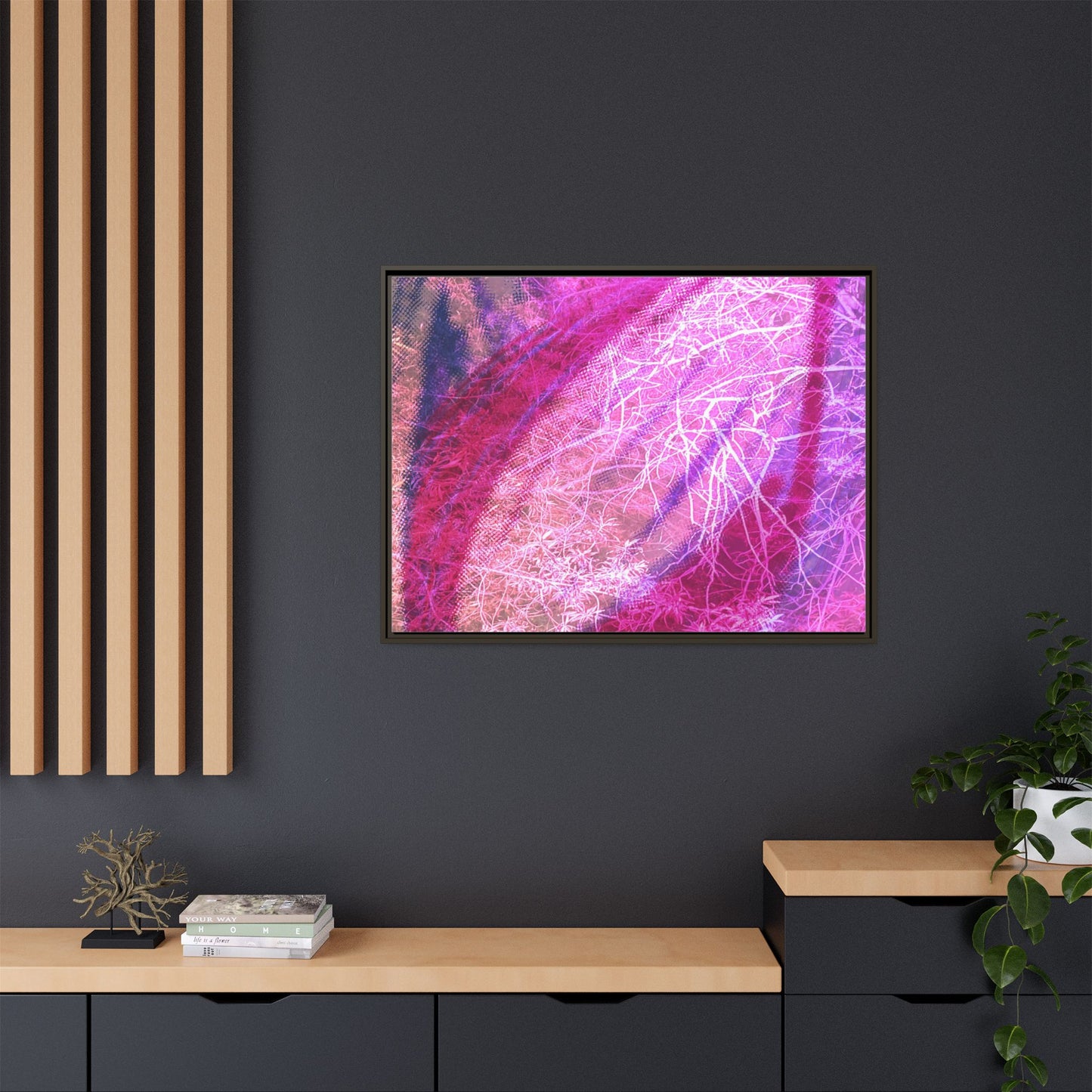 Bloom Framed Canvas Art