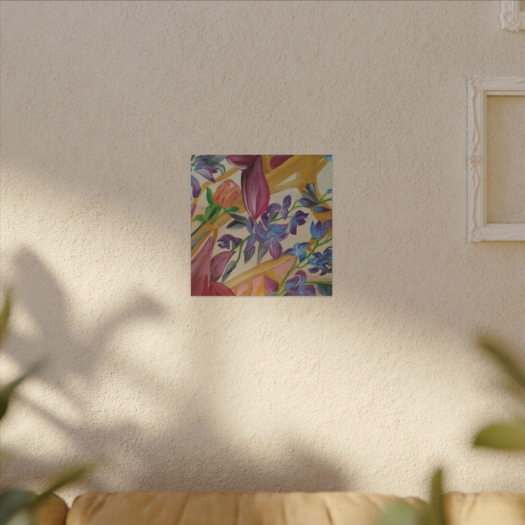 'A Dream of Flowers' Canvas