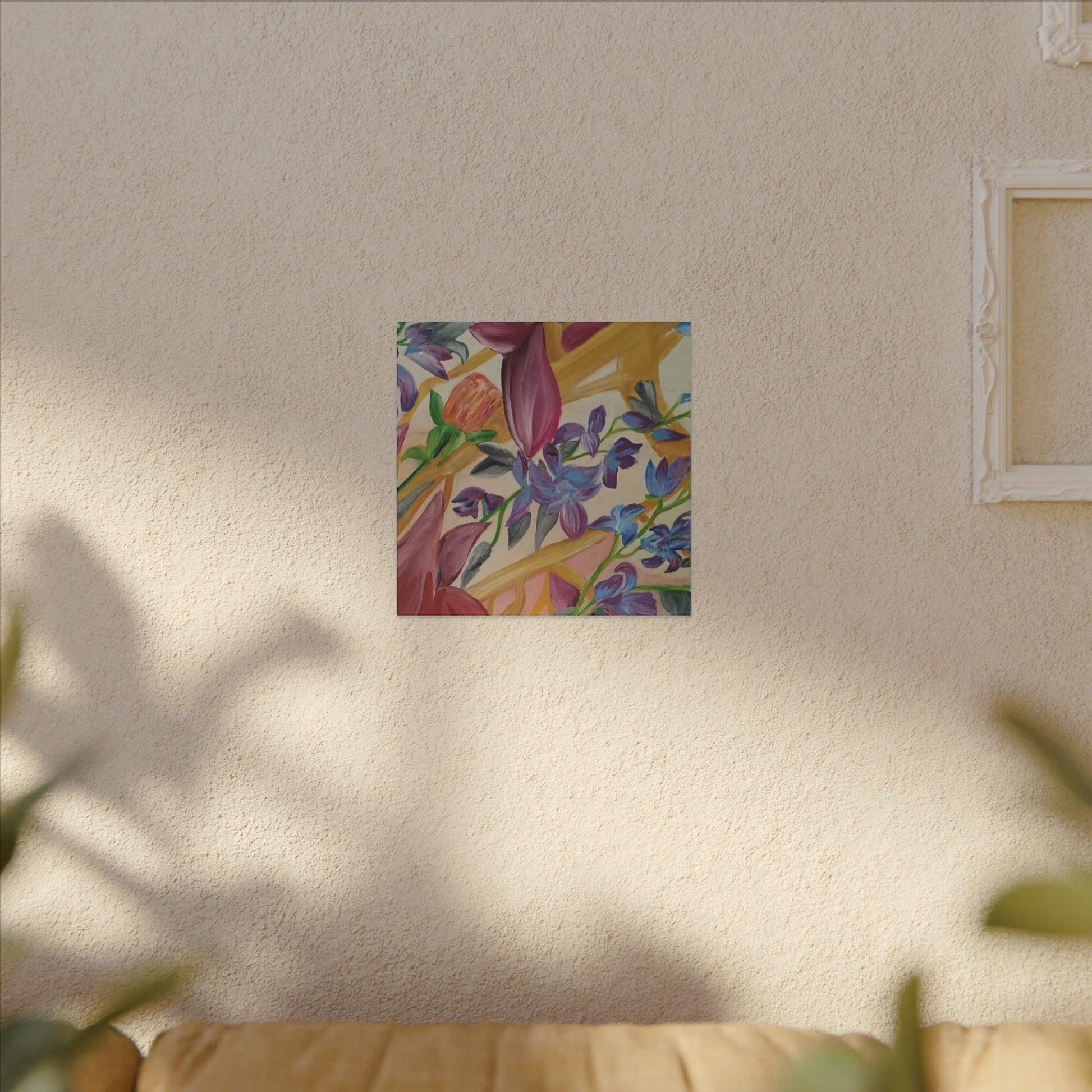 'A Dream of Flowers' Canvas