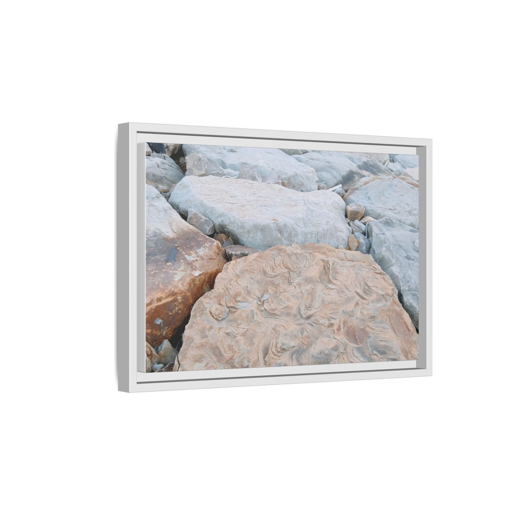 'A Time' Framed Canvas Art
