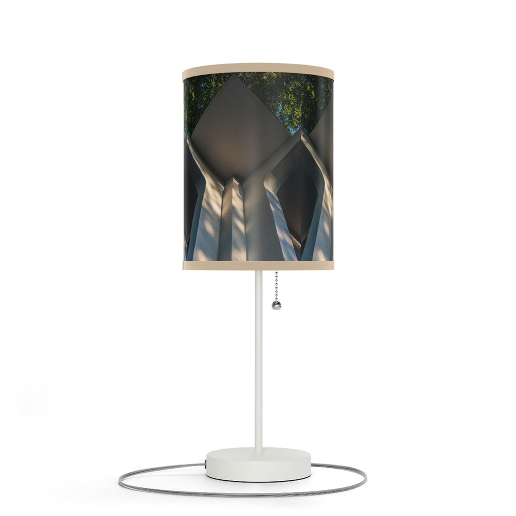 Geometric Corner Table Lamp