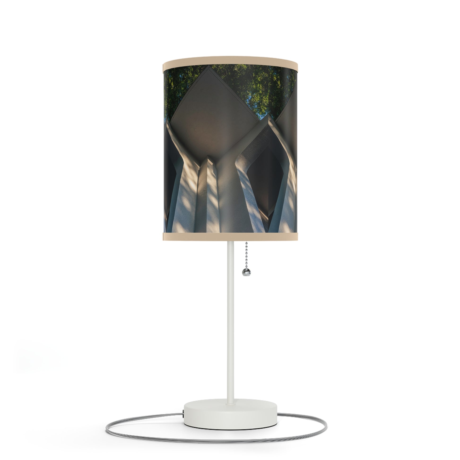 Geometric Corner Table Lamp