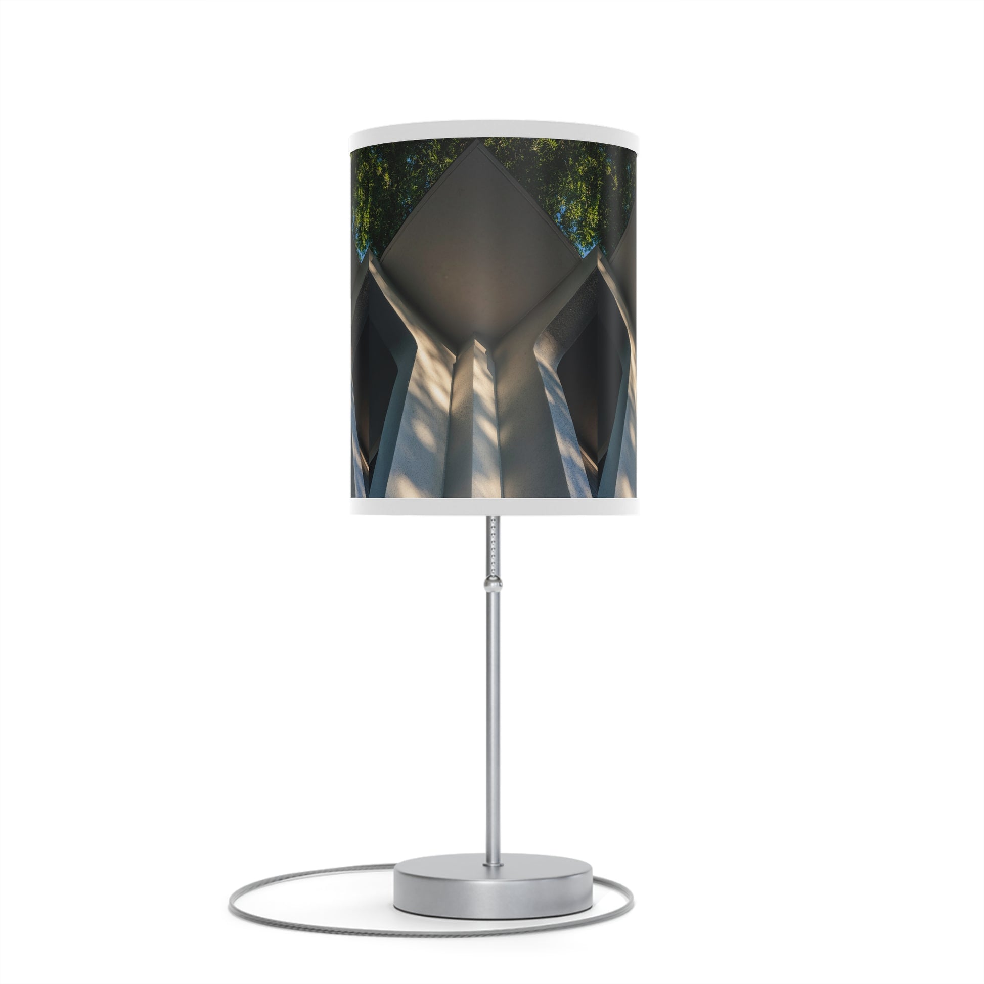 Geometric Corner Table Lamp